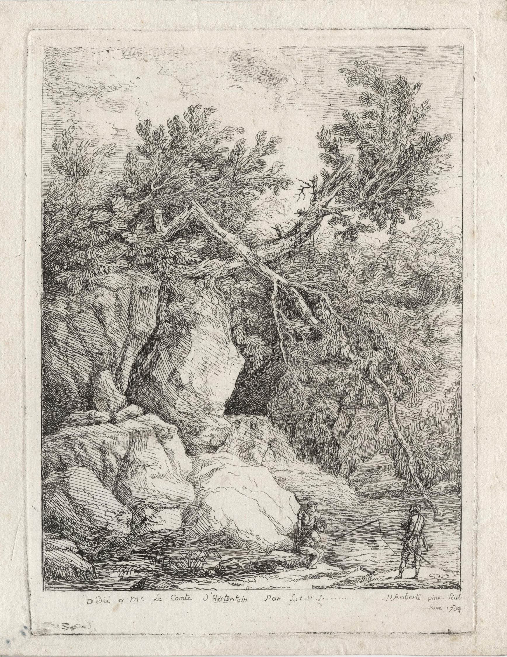 Le paysage à l’arbre cassé