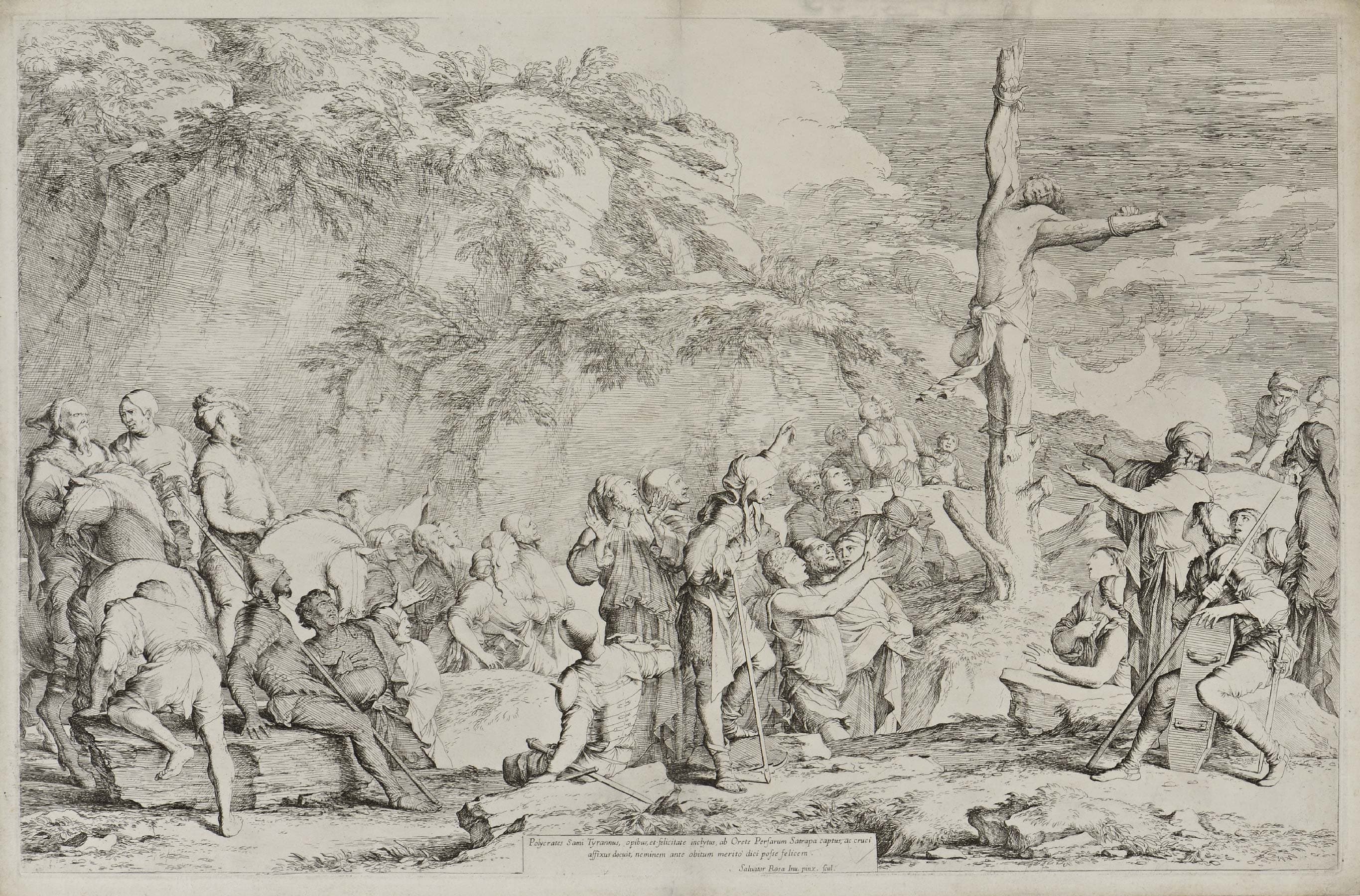 La crucifixion de Polycrate