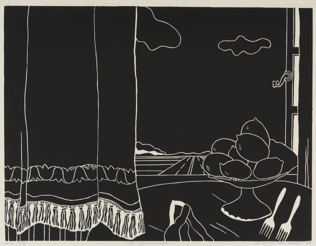 Leitner – Der Januarmorgen (nature morte)