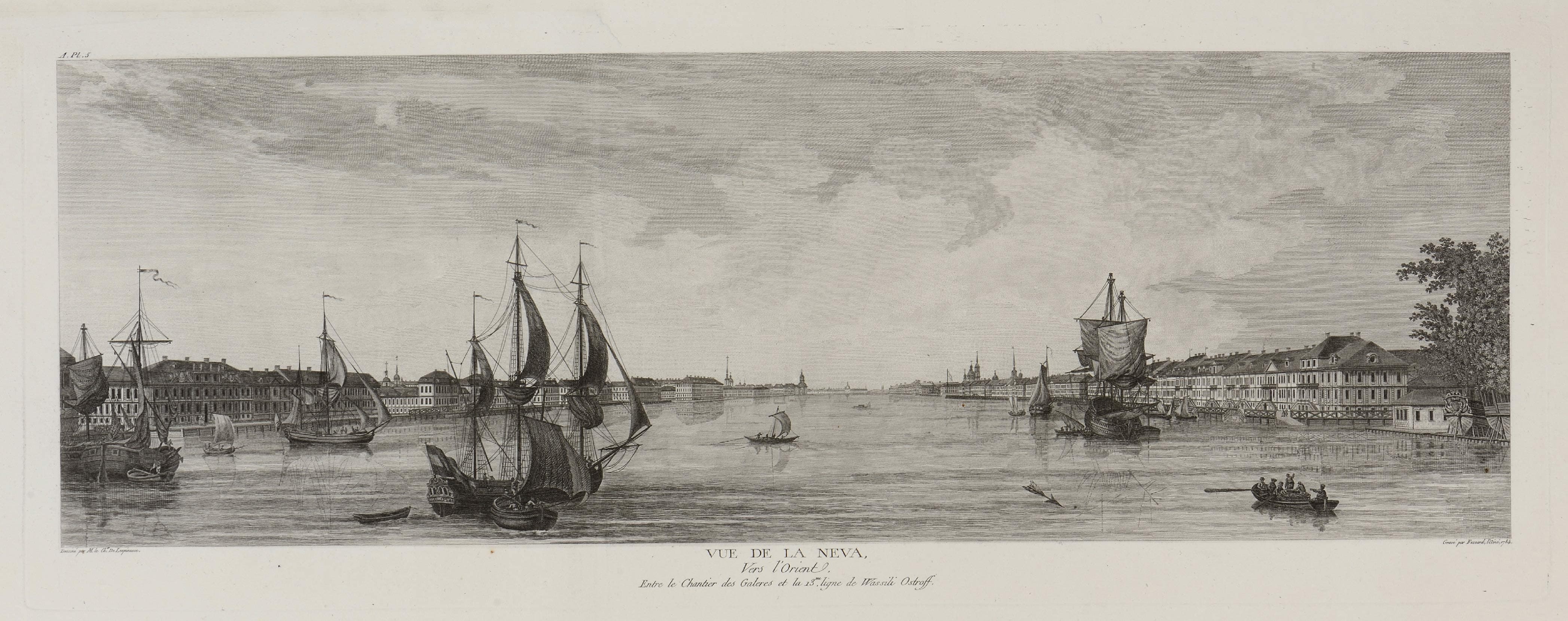 Vue de la Neva // vers l’Orient