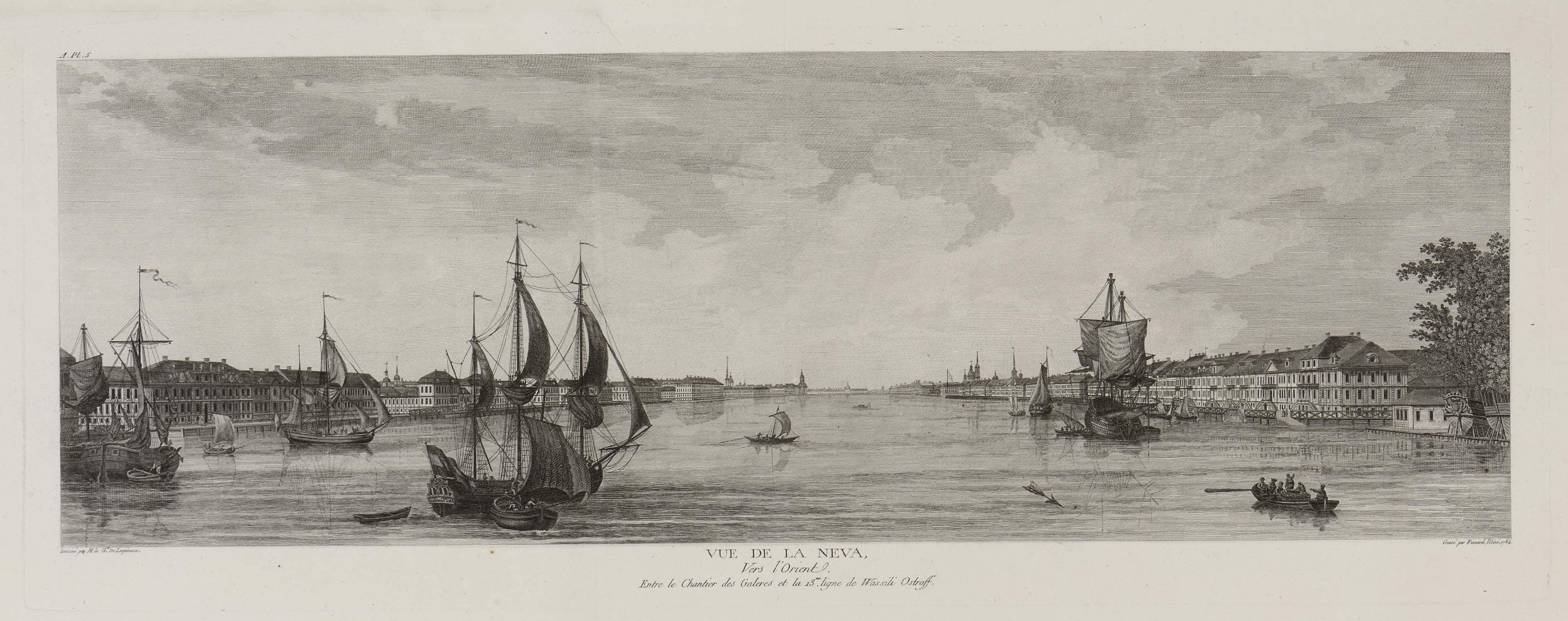 Vue de la Neva // vers l’Orient