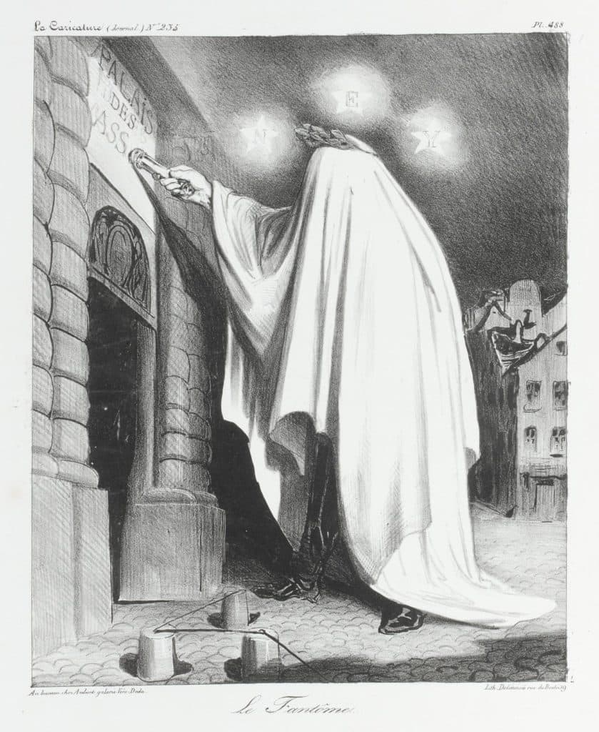 Daumier – Le fantôme (du maréchal Ney)