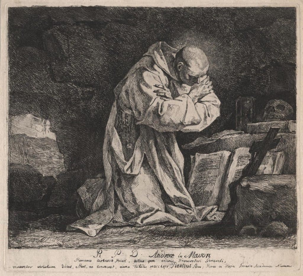 Restout (Jean-Bernard) – Saint Bruno