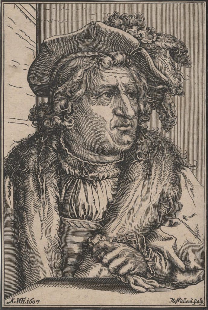 Sichem – L’homme au chapeau à plume