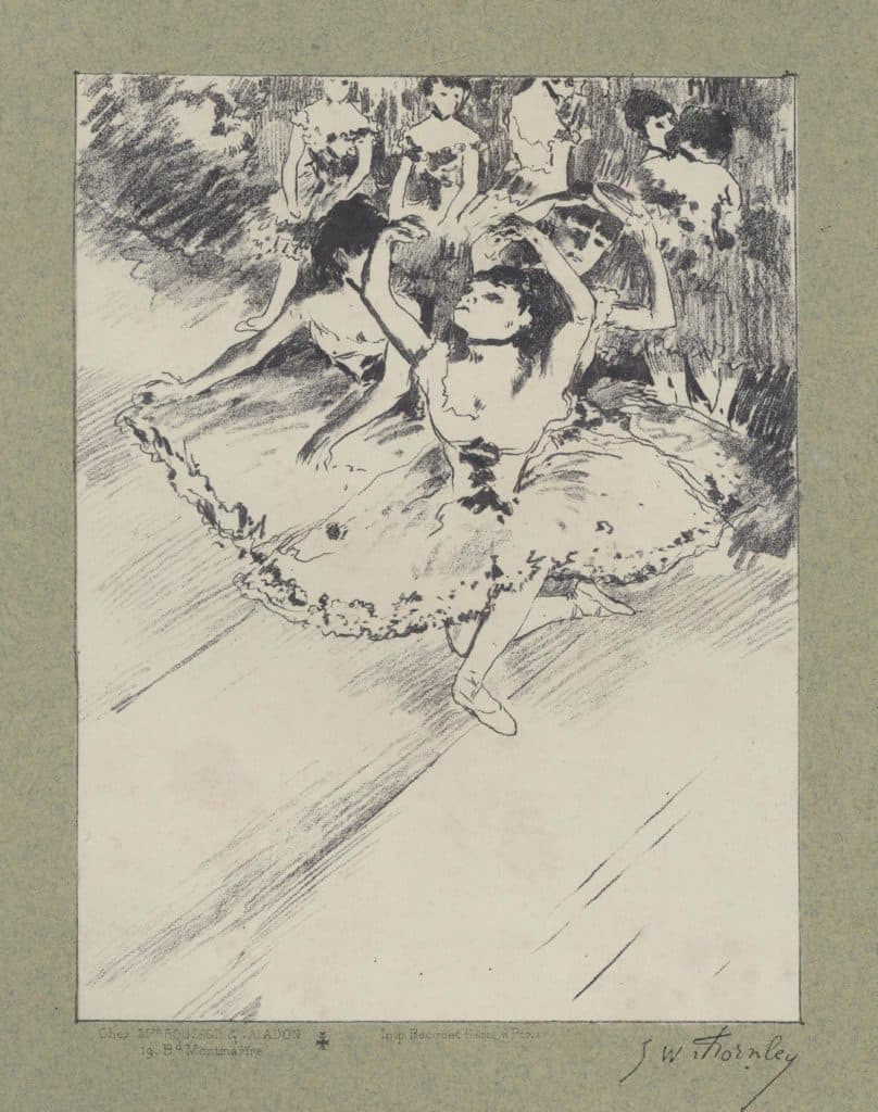 Thornley – Groupe de danseuses