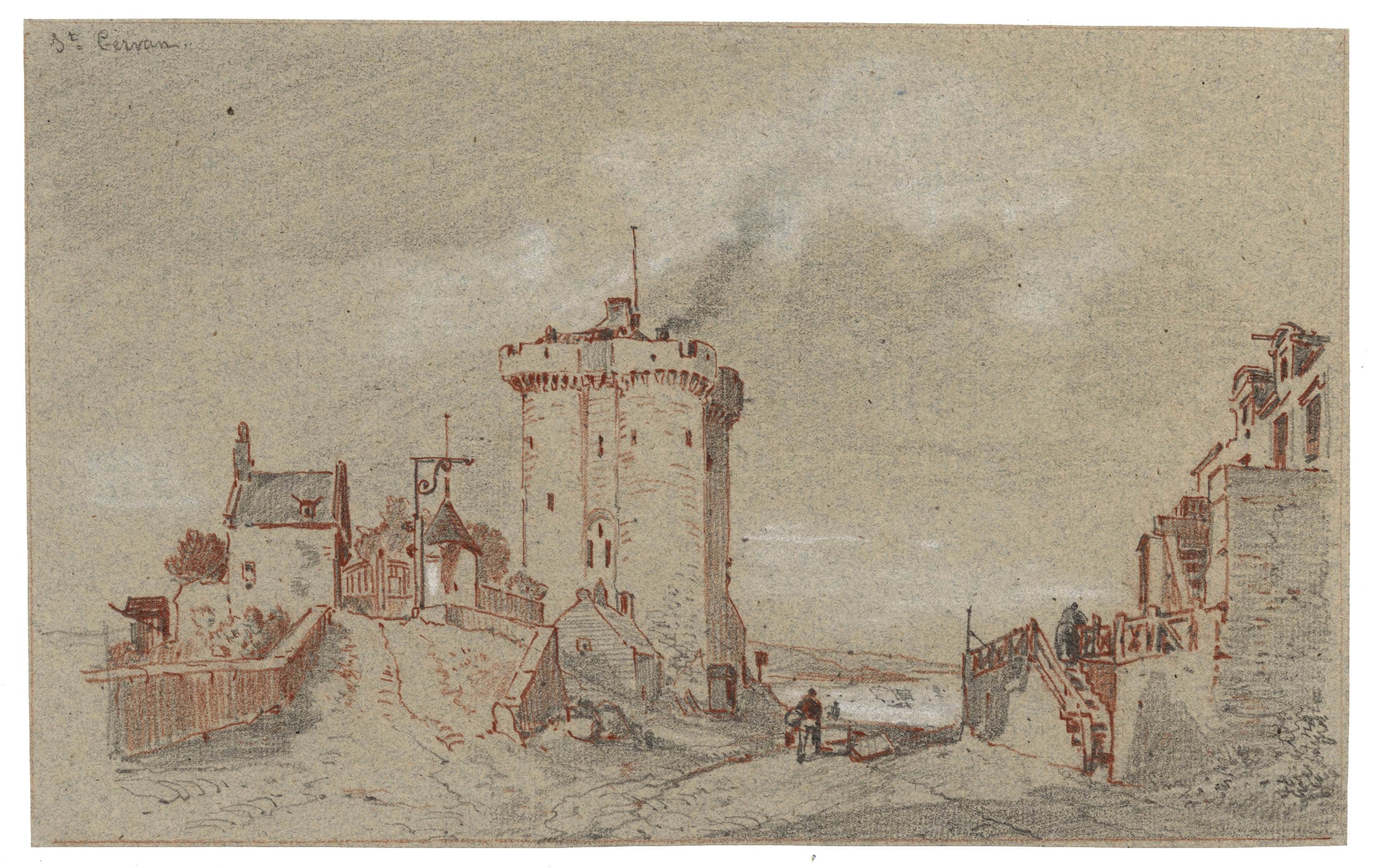 NOËL Jules — Solidor's tower in Saint Servan-sur-mer