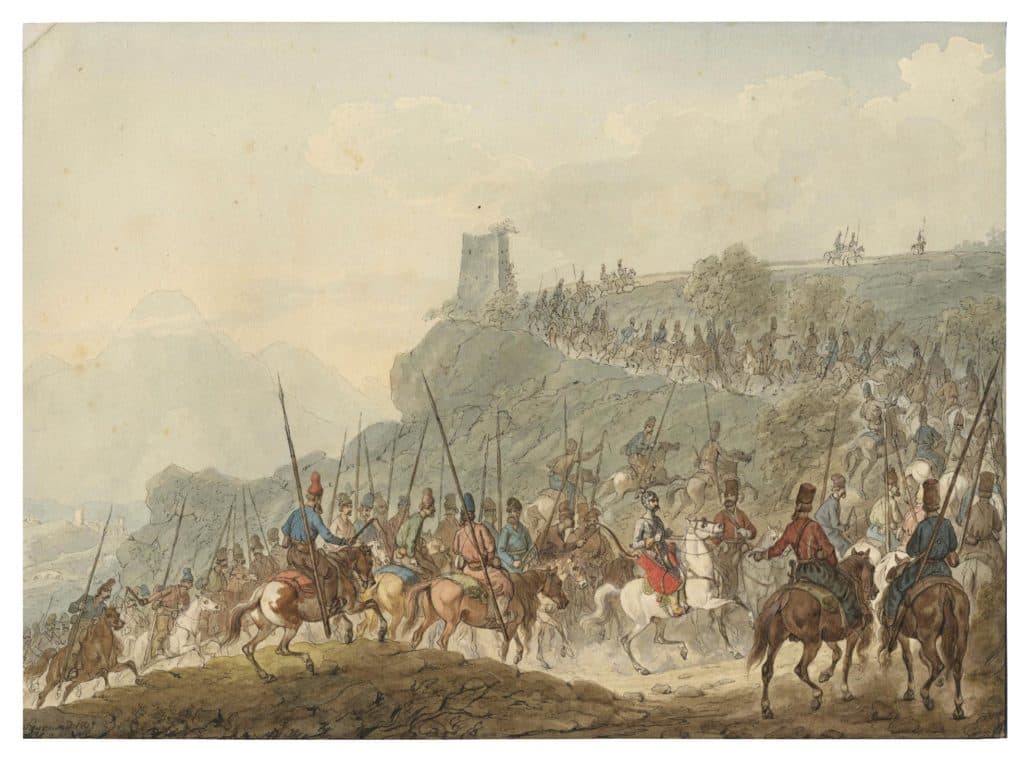 Sauerweid – Bataillon d’Europe de l’Est conduit par un chevalier