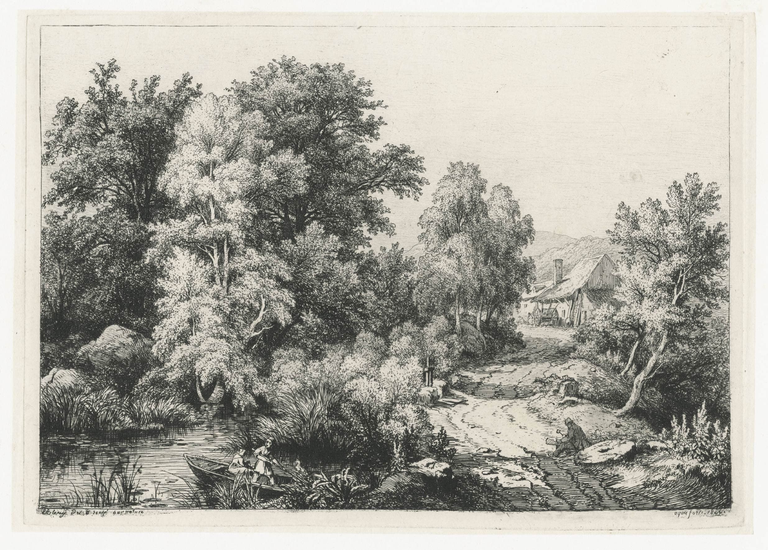 Le chemin de la ferme