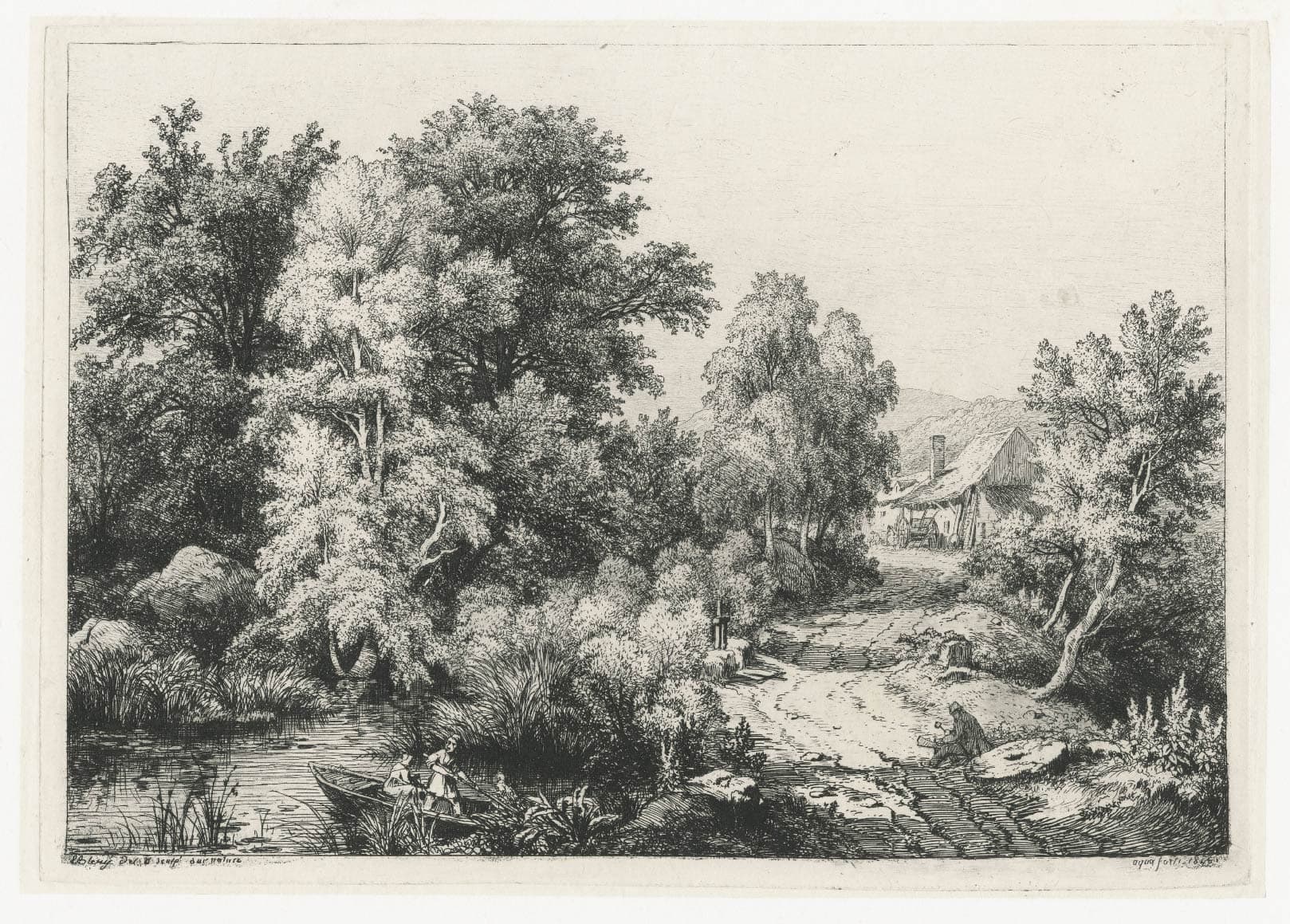 Le chemin de la ferme