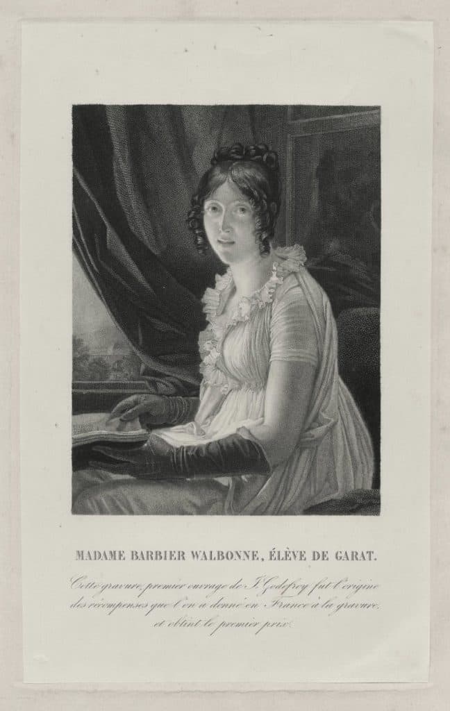Godefroy – Madame Barbier Walbonne, élève de Garat