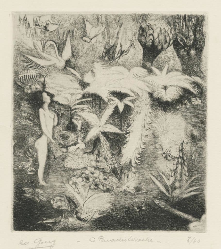 Goerg – Le paradis terrestre ou le jardin enchanté