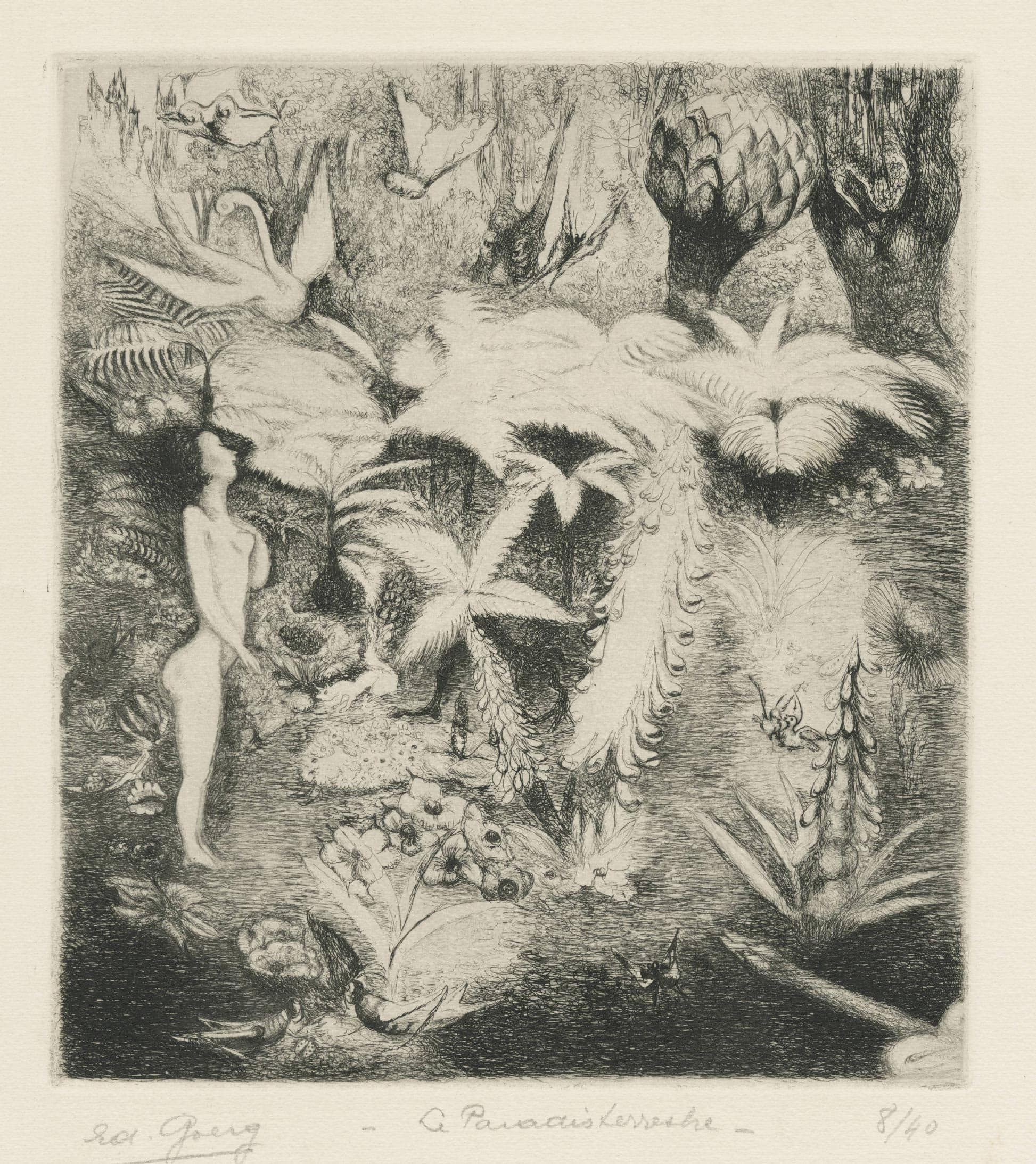 Le paradis terrestre ou le jardin enchanté