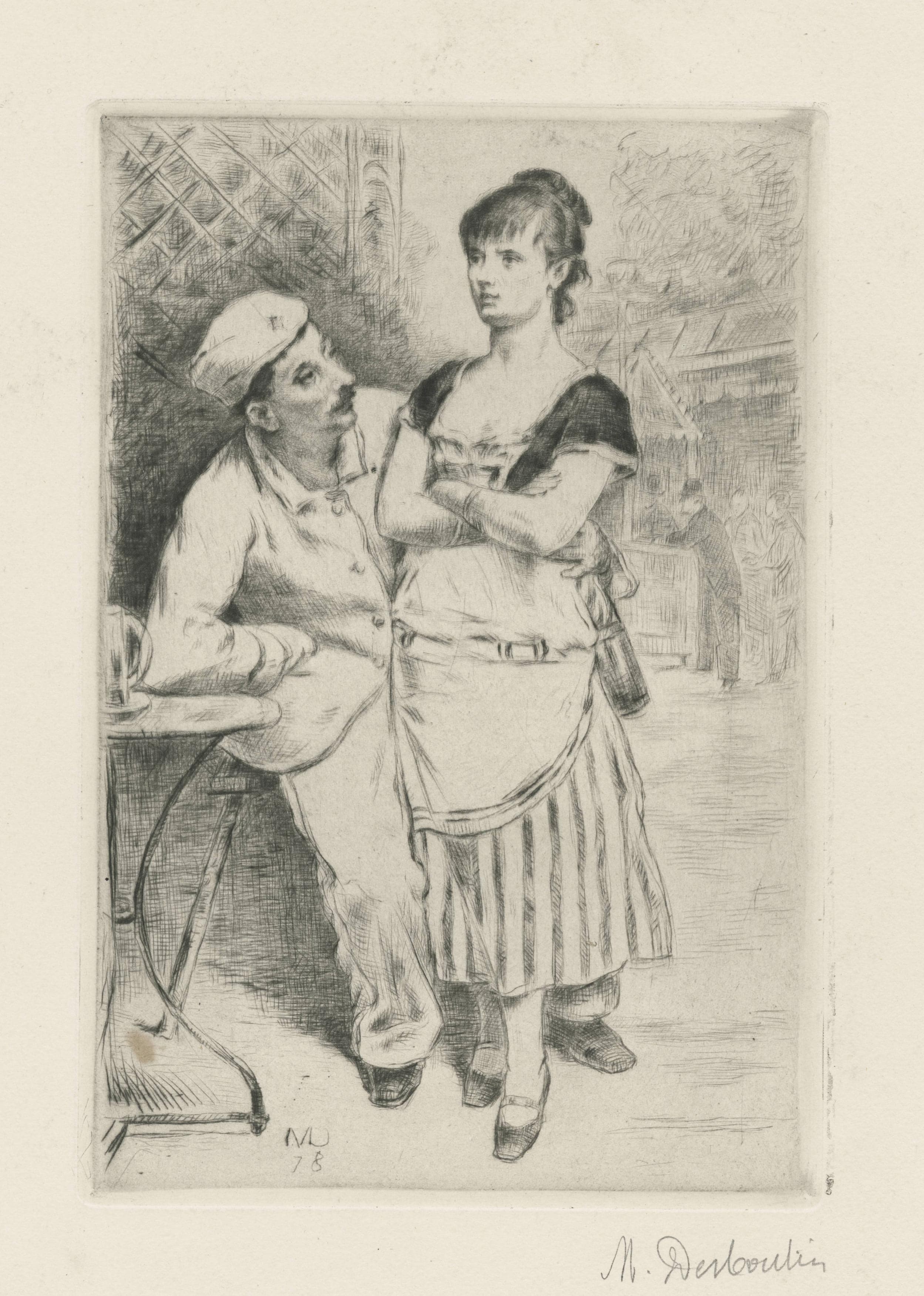 Bal Debray en 1875, Le Bal ou Le Moulin de la Galette