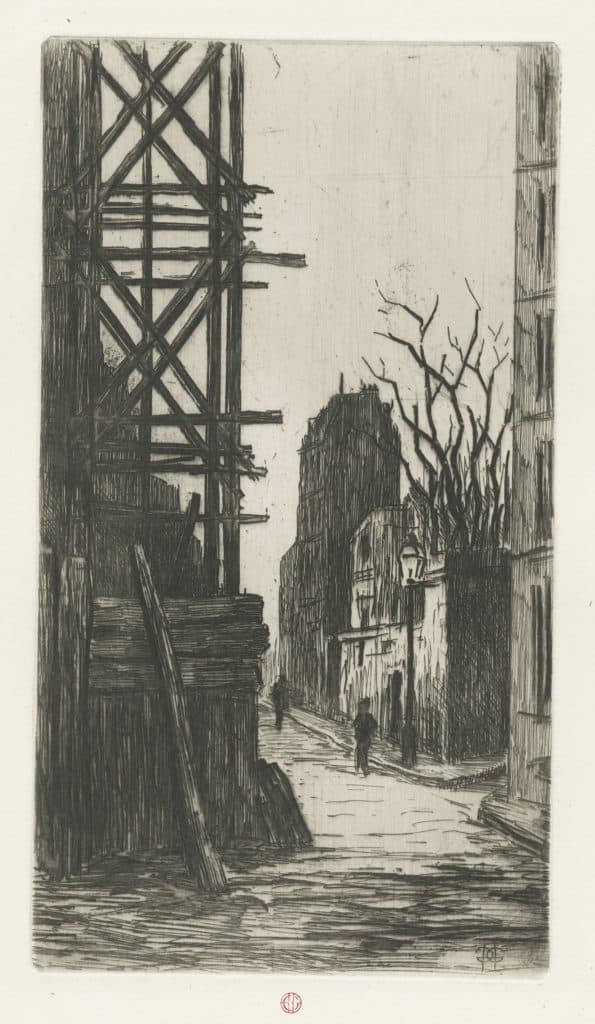 Guérard – Le passage de l’Elysée des Beaux-Arts (Montmartre)