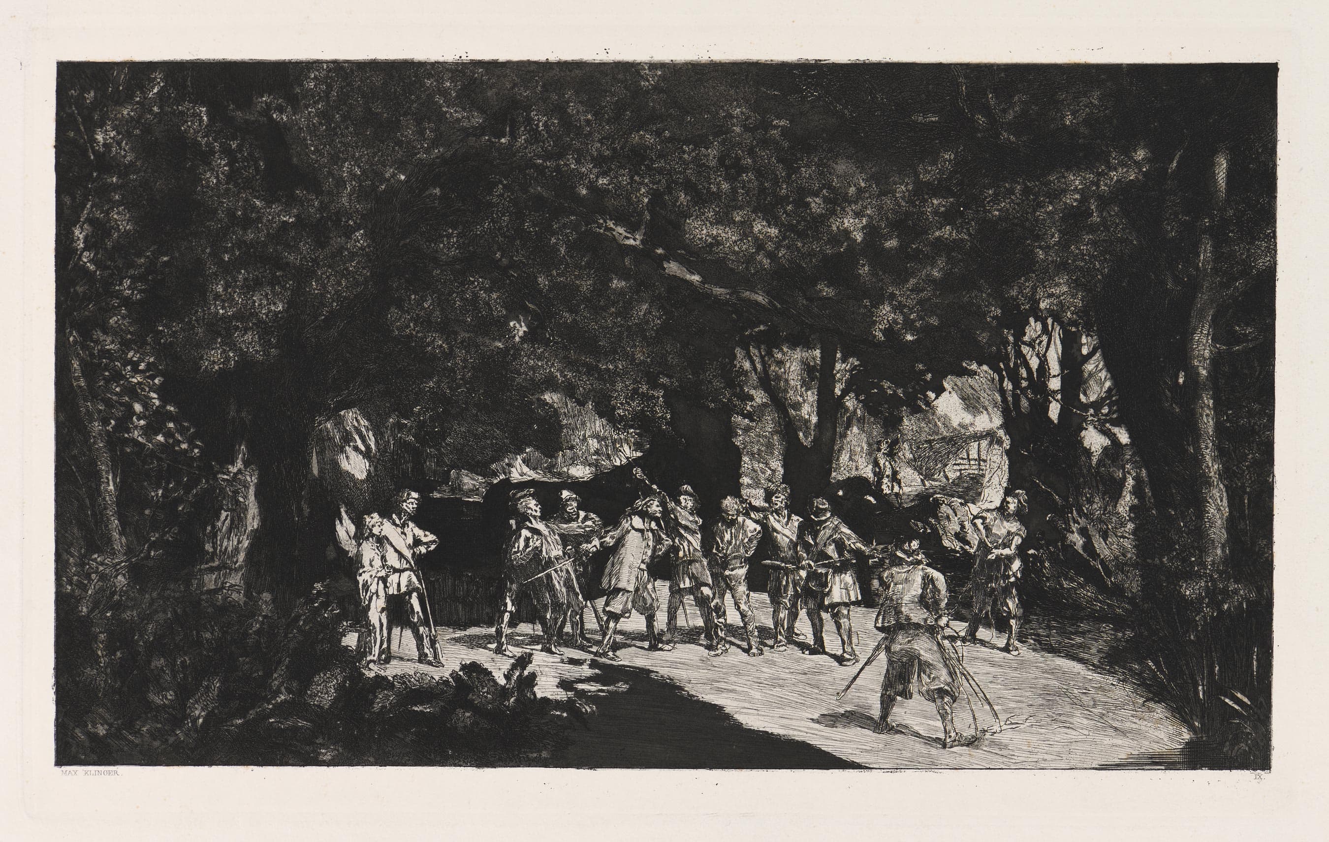 KLINGER Max — Simplicus unter den Soldaten (Simplicius amongst soldiers)