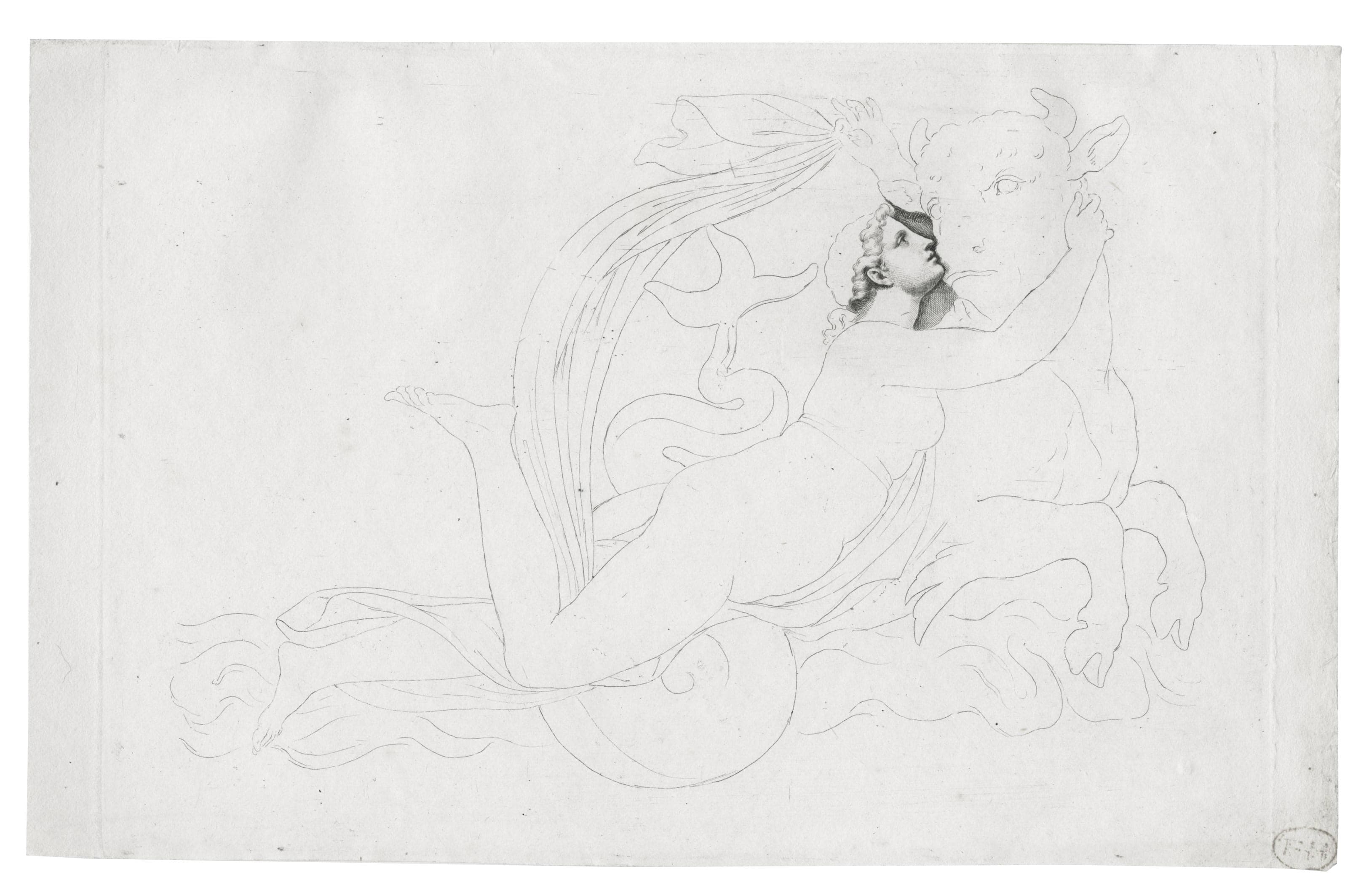 The rape of Europe, after an ancient relief