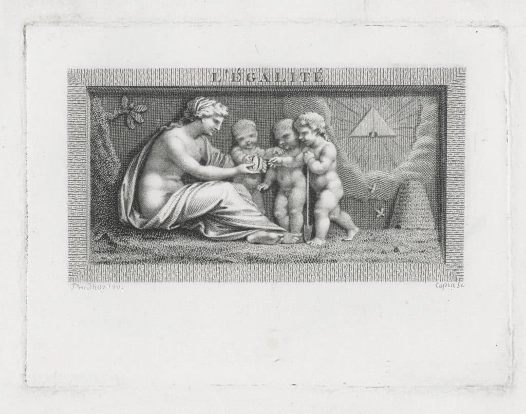 D’après Prud’Hon – L’Égalité