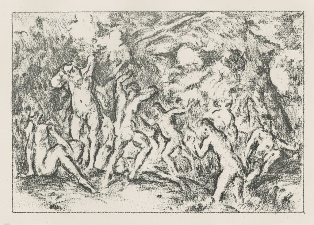 Roussel – Copie d’un tableau de Cézanne