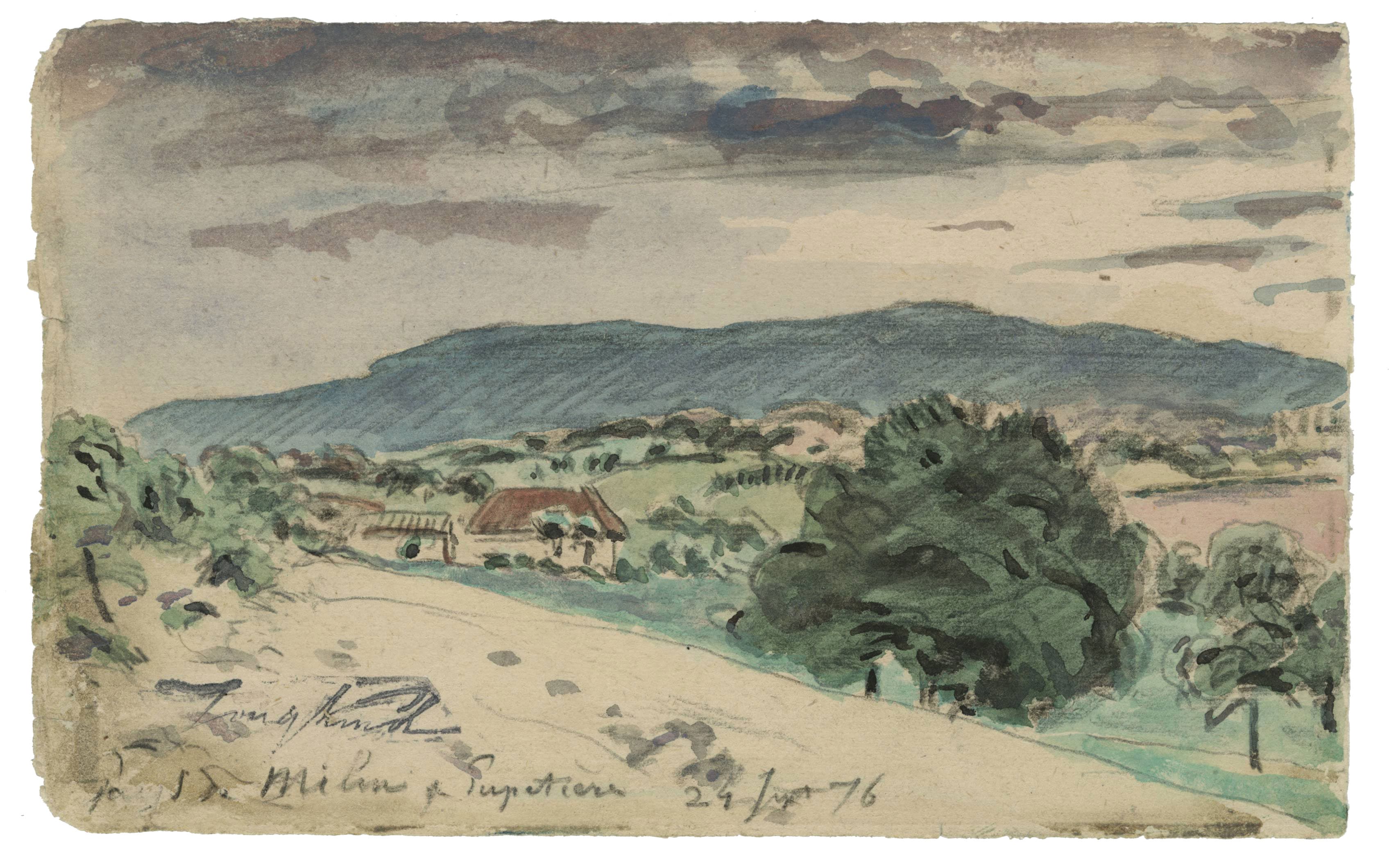 La Milin near Pupetières (Isère)