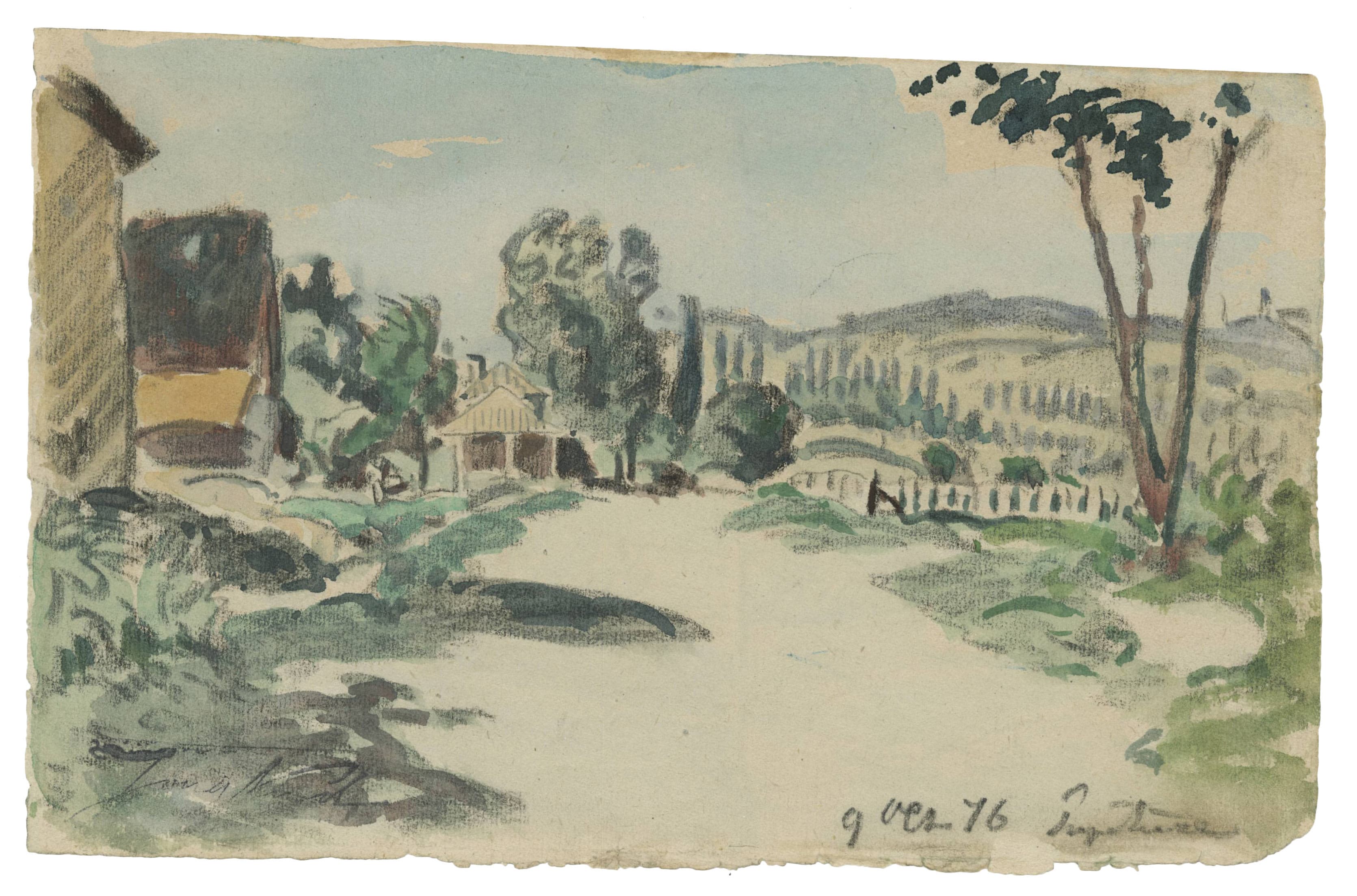 Sentier près de Pupetières (Isère)