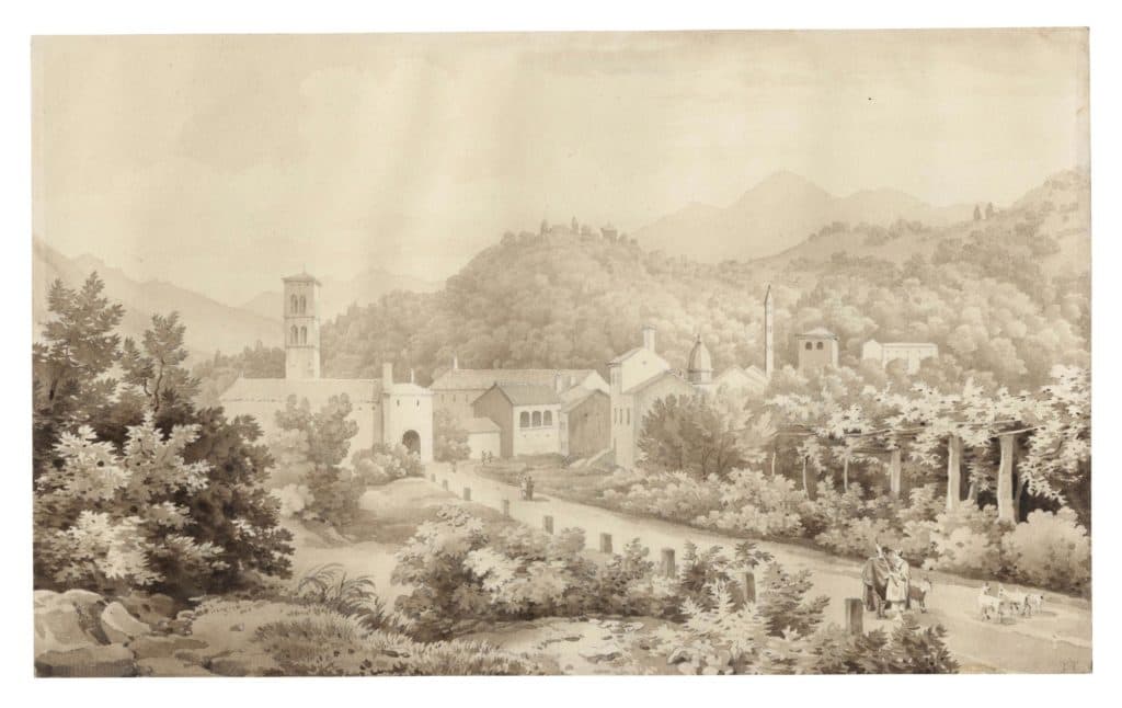 Turpin de Crissé – Chartreuse dans un paysage vallonné