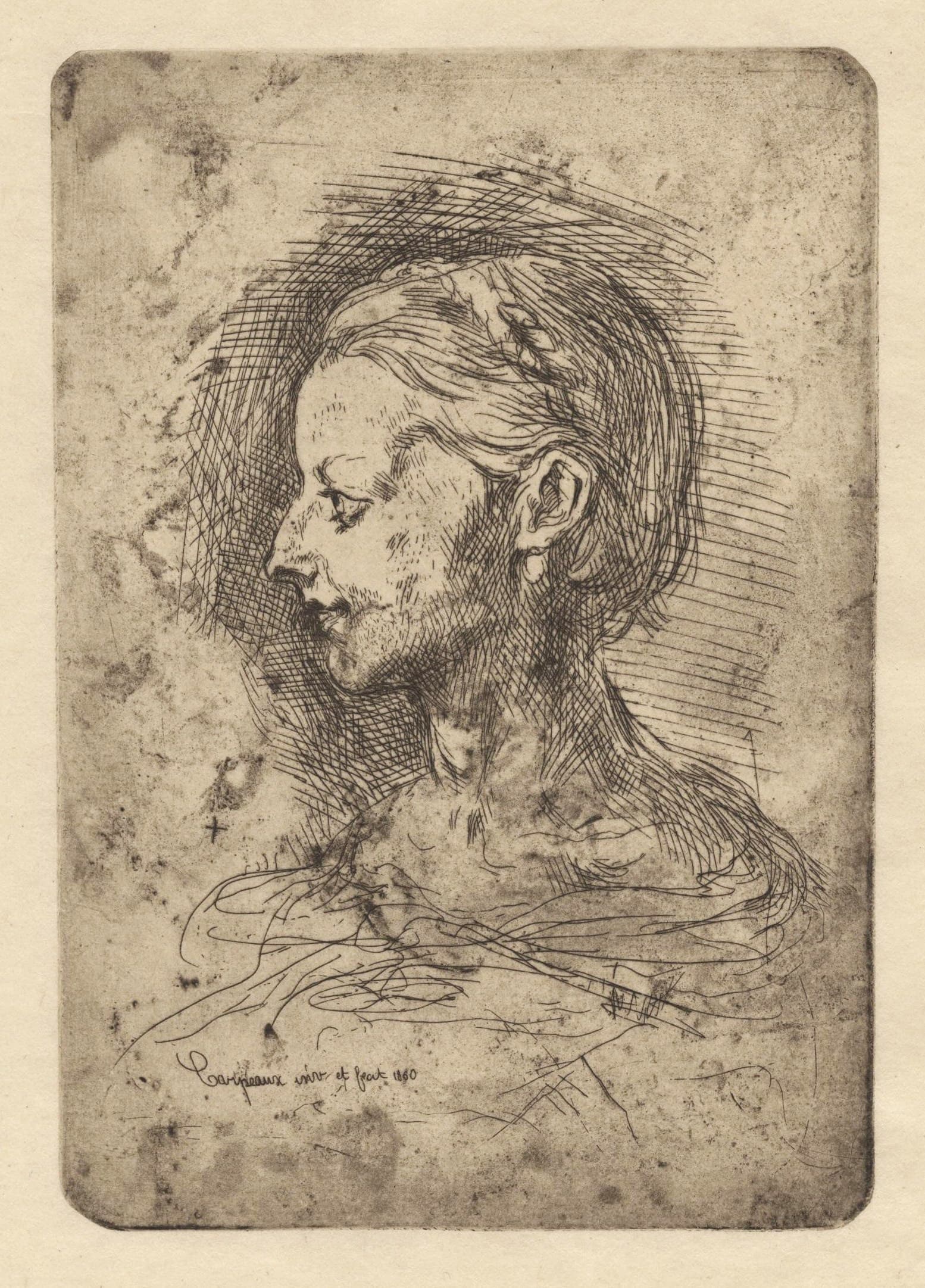 Buste de jeune fille