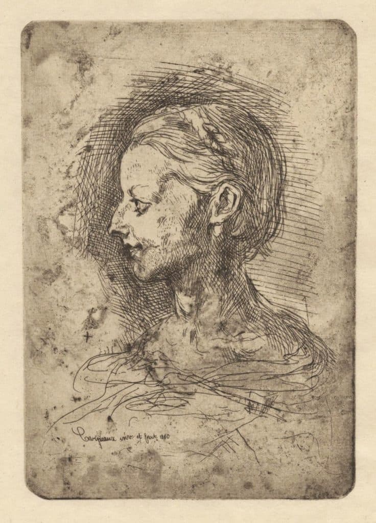 Carpeaux – Buste de jeune fille