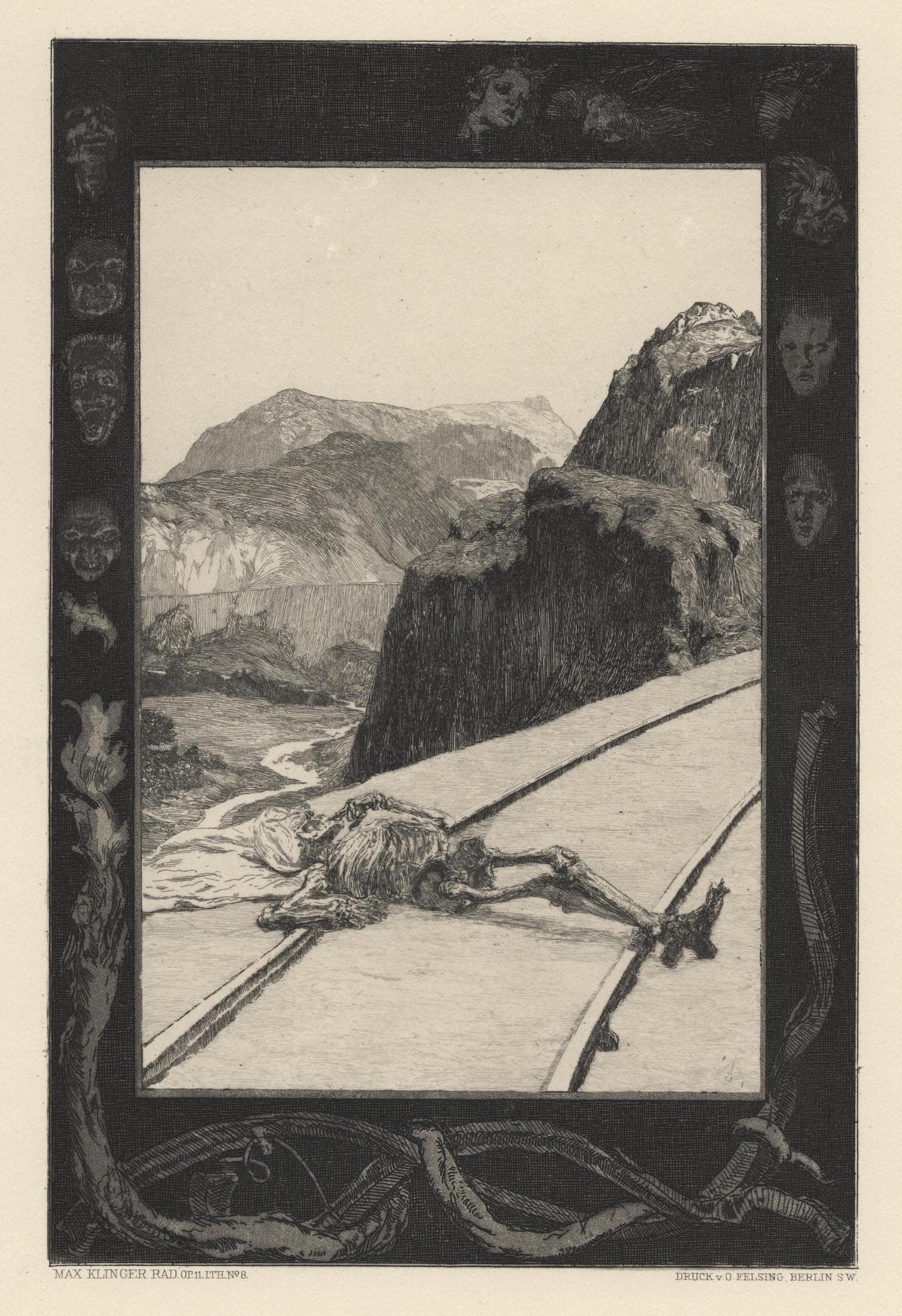 Auf den Schienen (Sur les rails de chemin de fer)