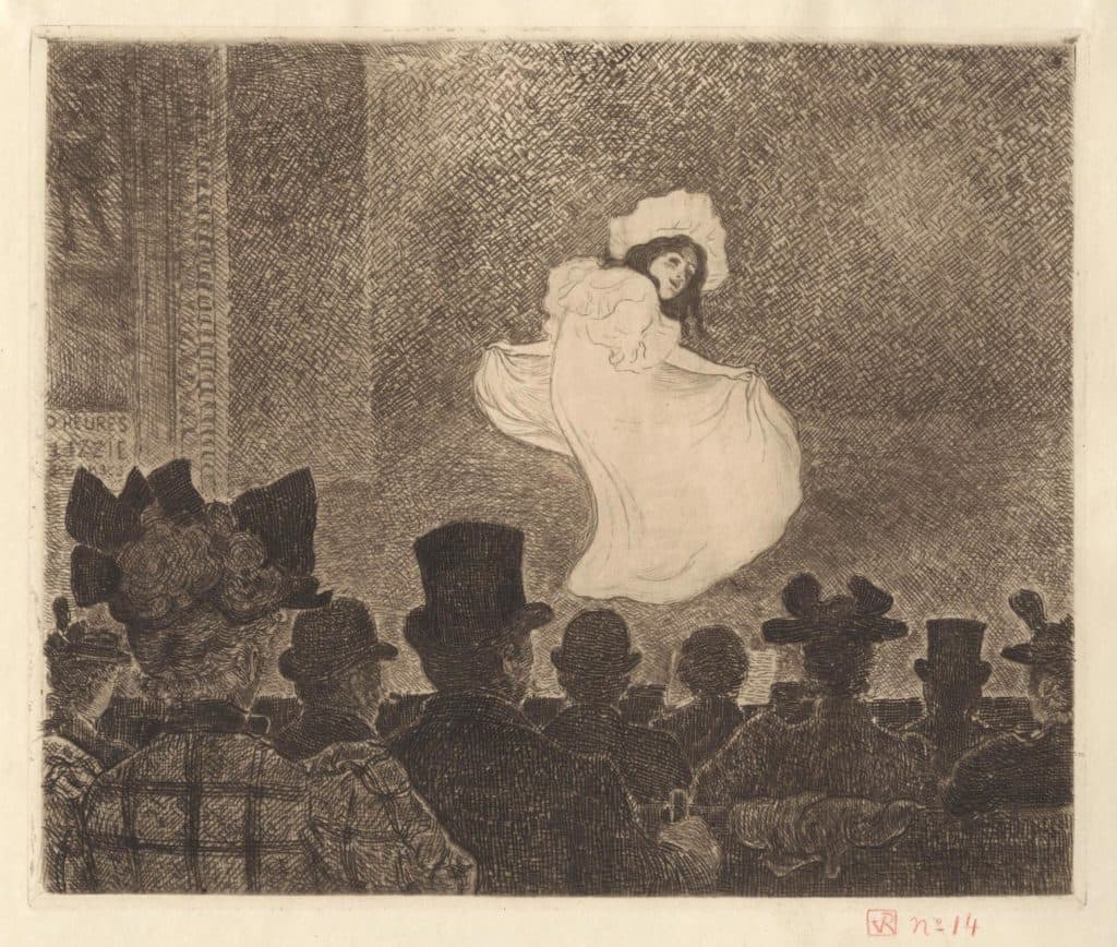 Rysselberghe – Le café Concert : Lizzie Aubrey