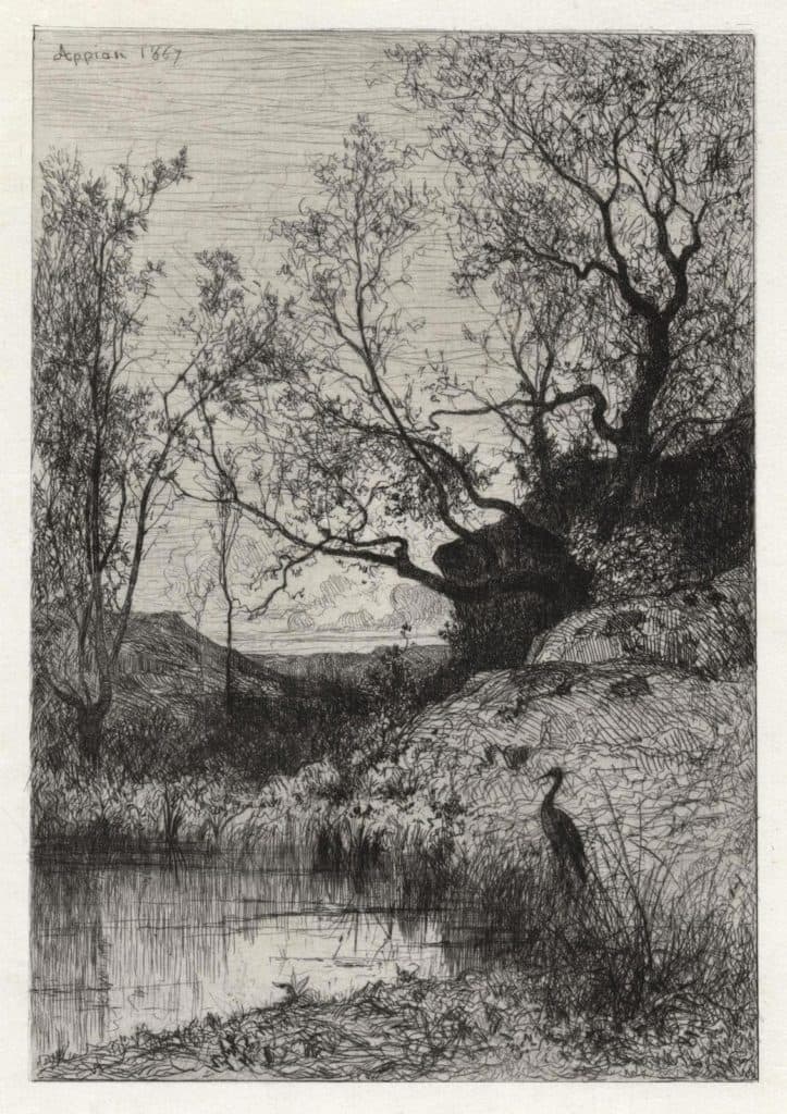 Appian – Une mare
