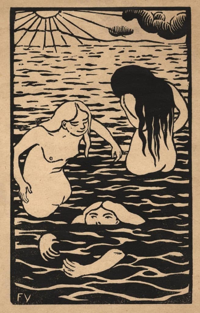Vallotton – Les trois baigneuses