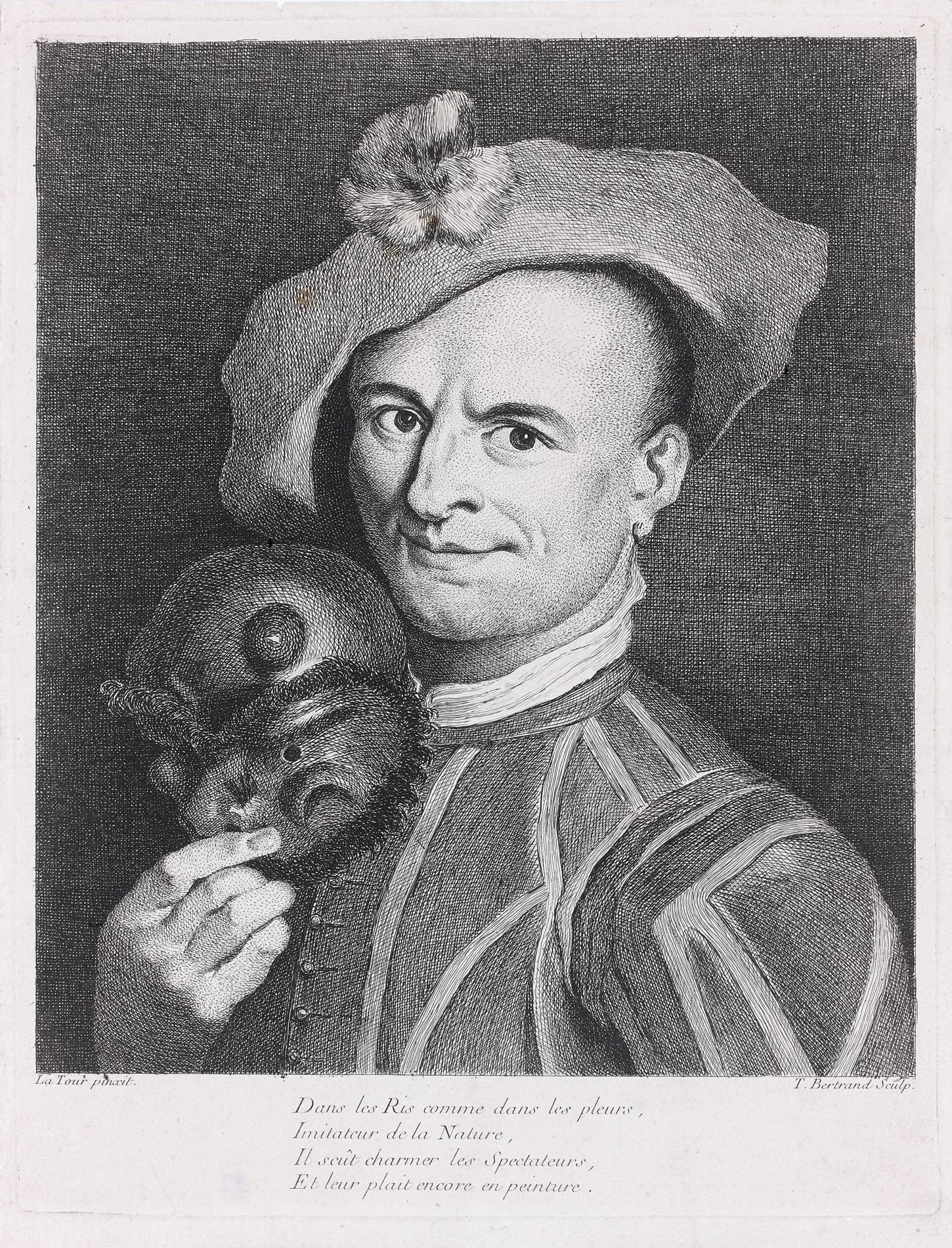 Thomas-Antoine Vincentini called Thomassin, actor of the Italian Comedy