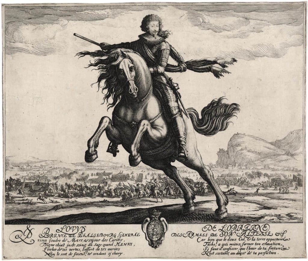 Callot – Portrait du Prince de Phalsbourg