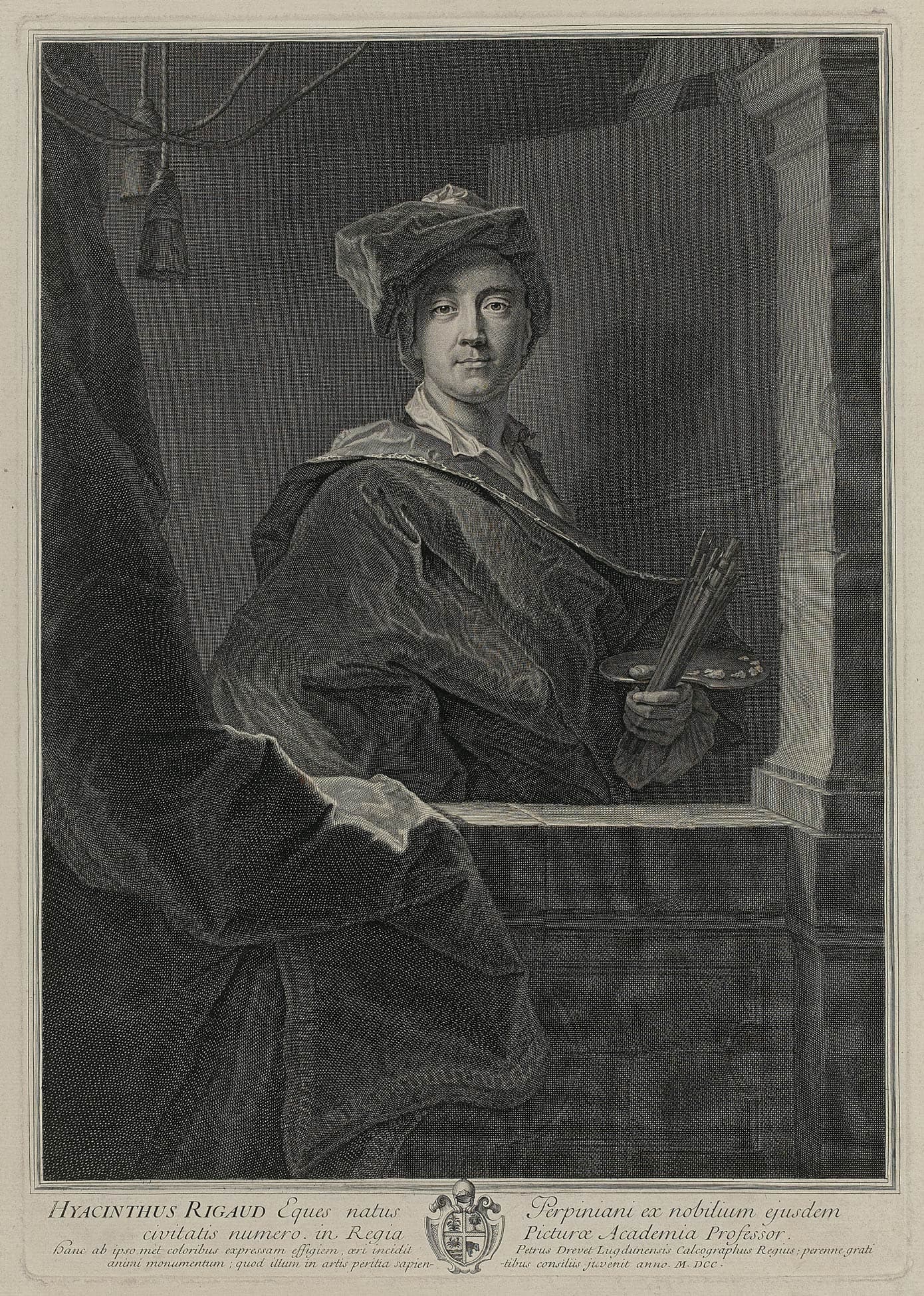 Hyacinthe Rigaud, peintre