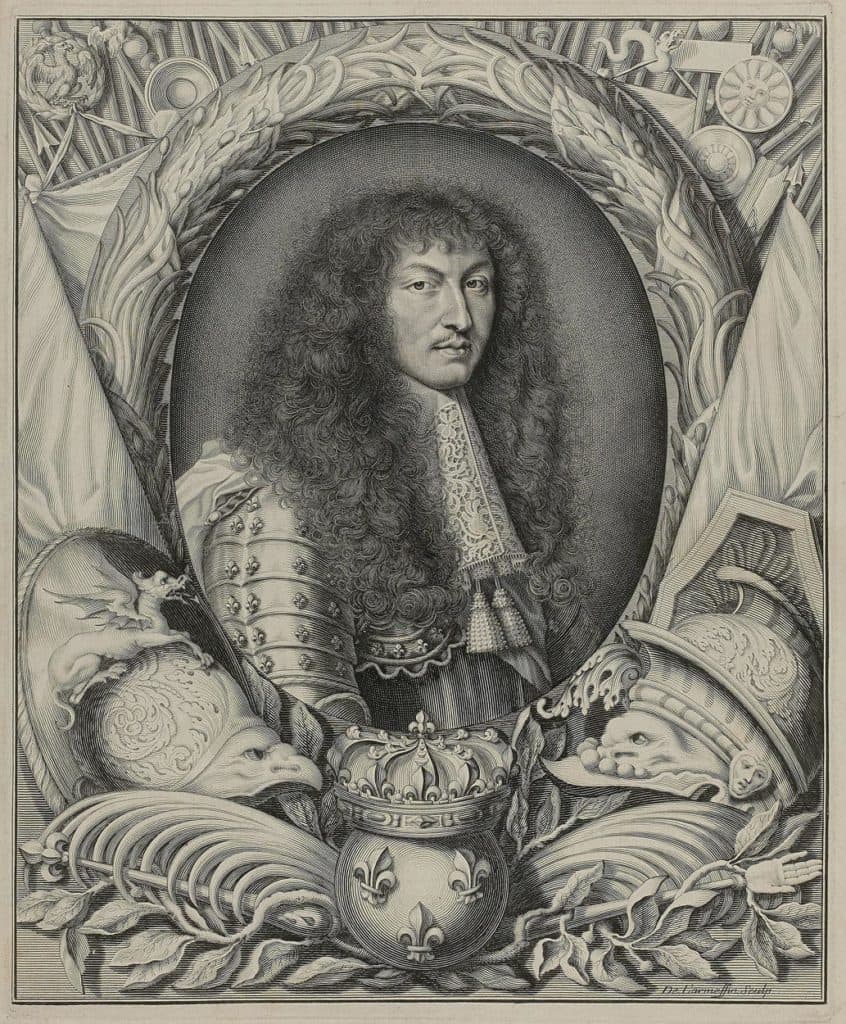 Larmessin – Louis XIV, roi de France, en buste