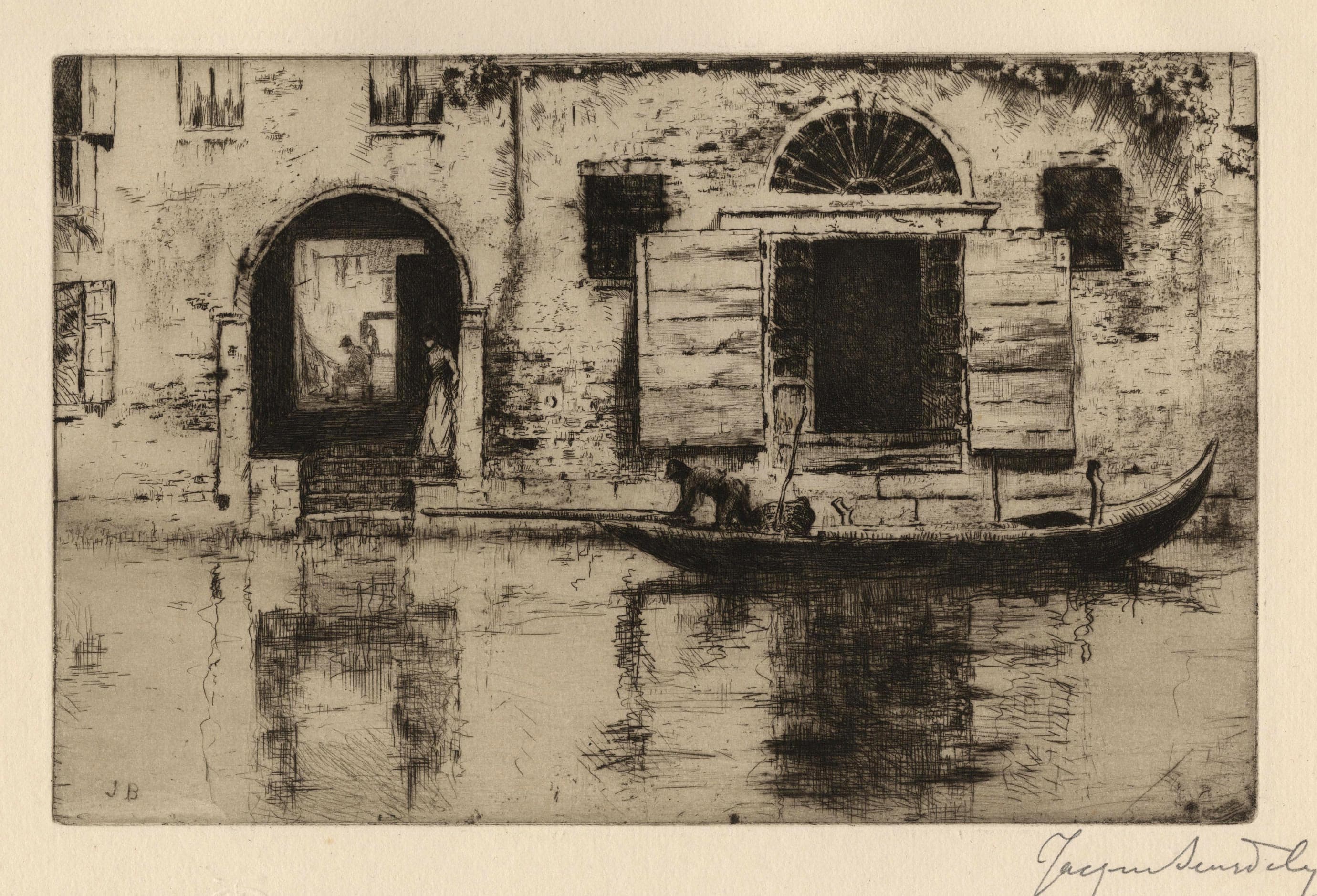 Little canal in Venice