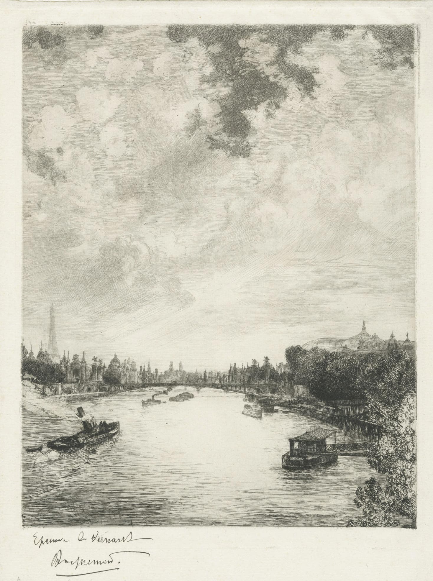 Le pont Alexandre III, souvenir de l’exposition de 1900