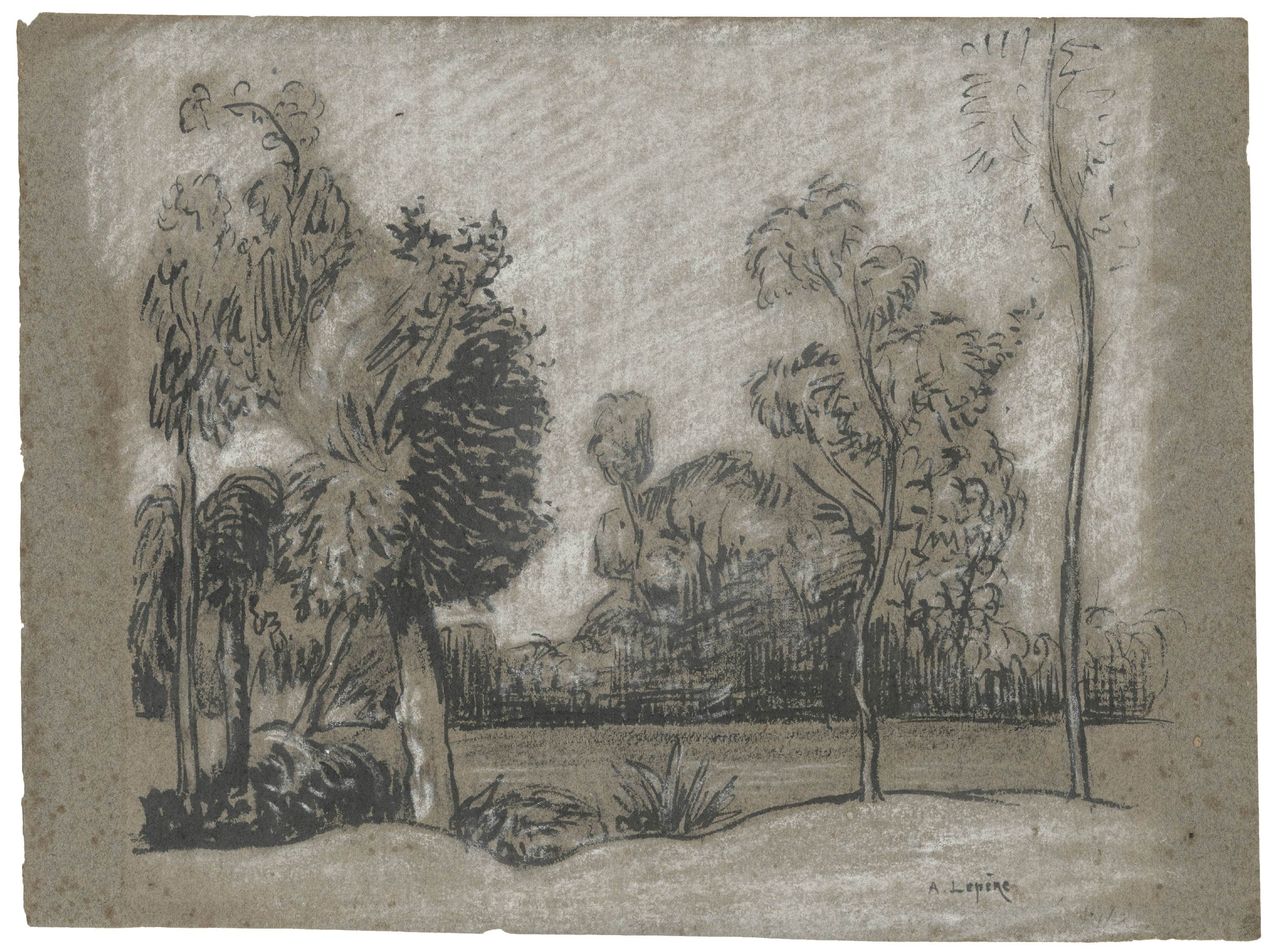 Paysage boisé