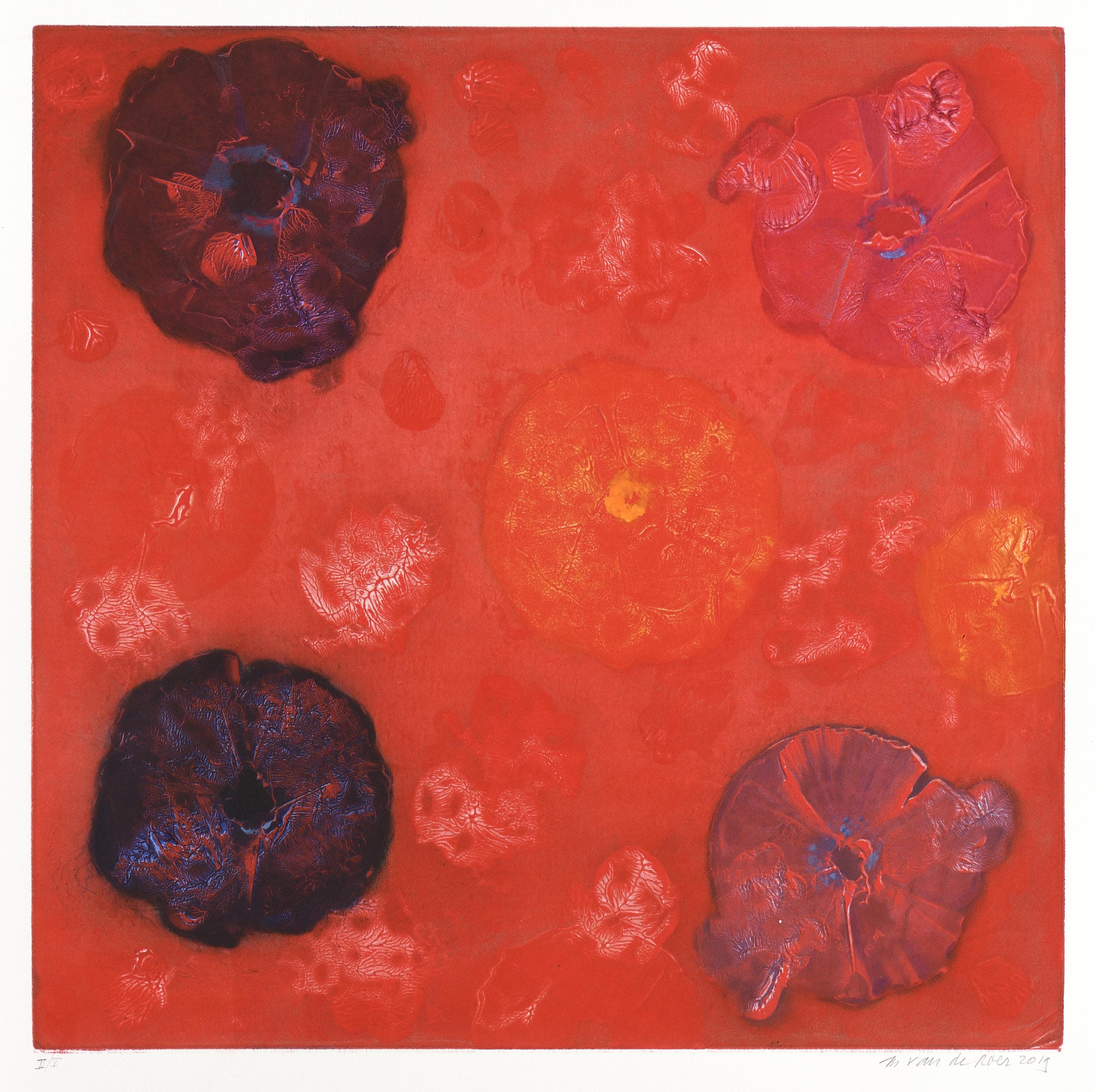 Sans titre (composition en rouge)