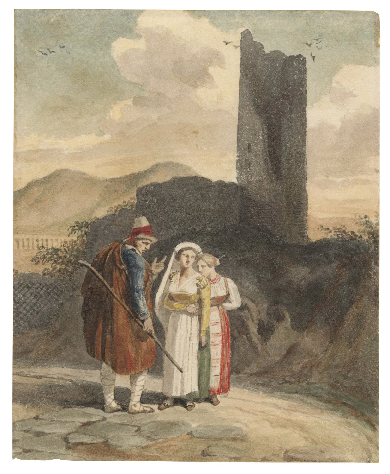 Peasants in Napolitan Surroundings