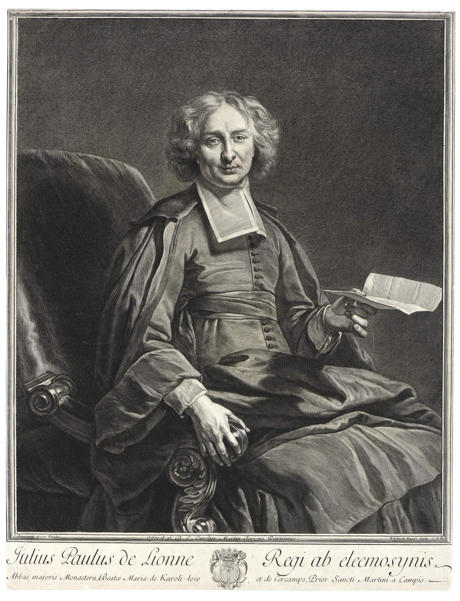 Jules Paul de Lionne, Almoner of the King