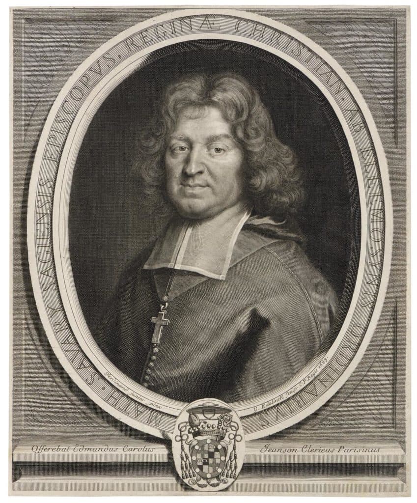 Edelinck – Mathieu Savary, évêque de Seez