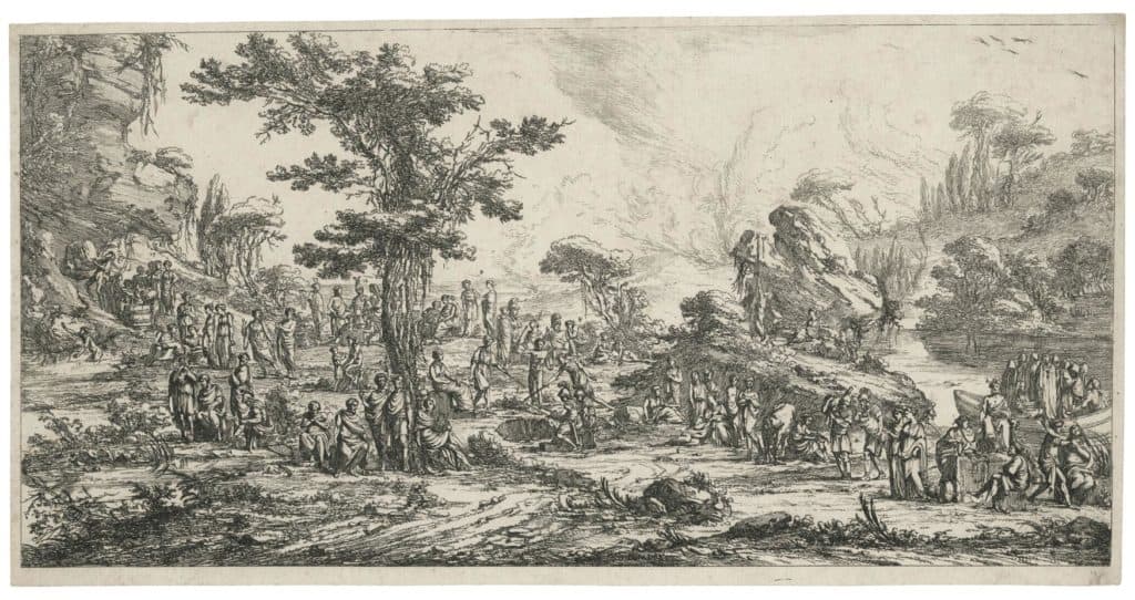 Le Lorrain (Louis-Joseph) – Descente d’Ulysse aux Enfers