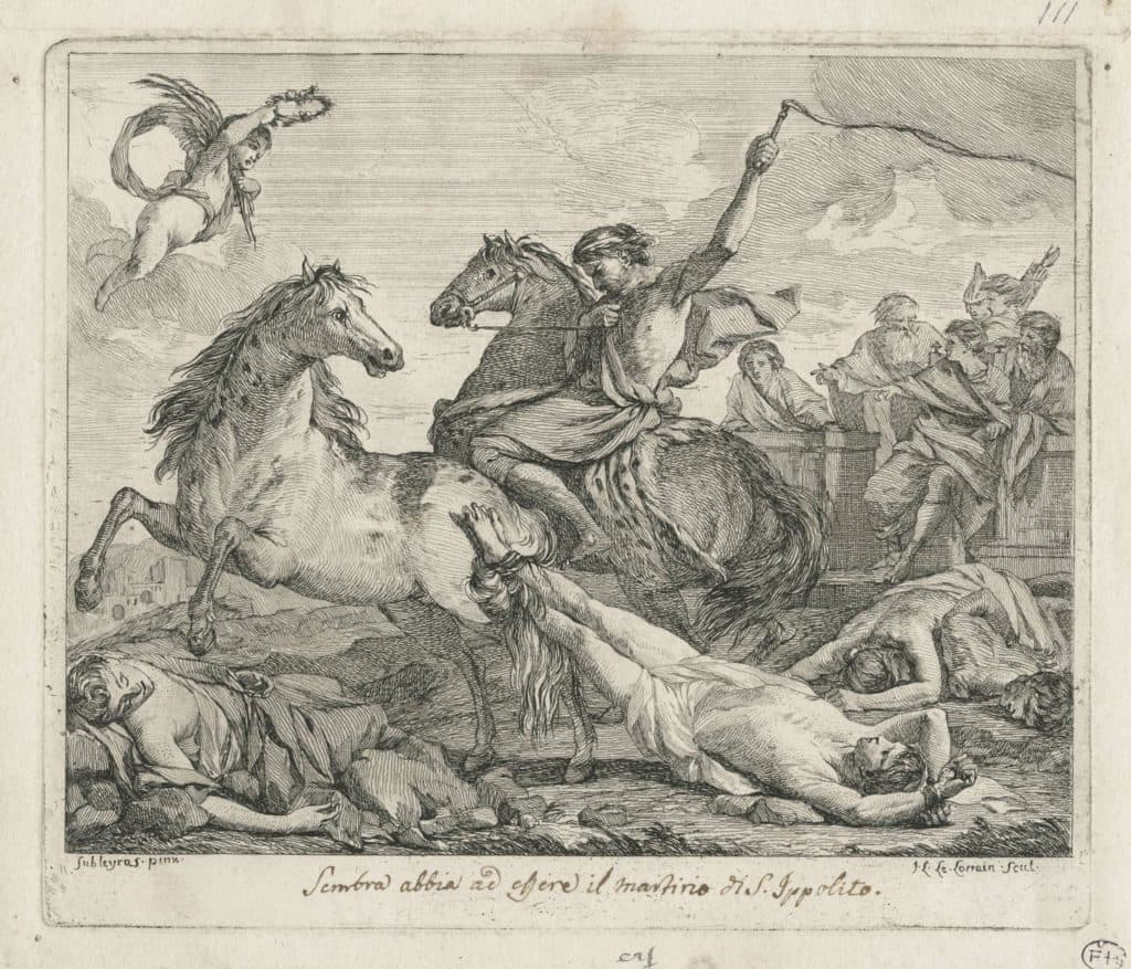 Le Lorrain (Louis-Joseph) – Le martyre de Saint Hippolyte