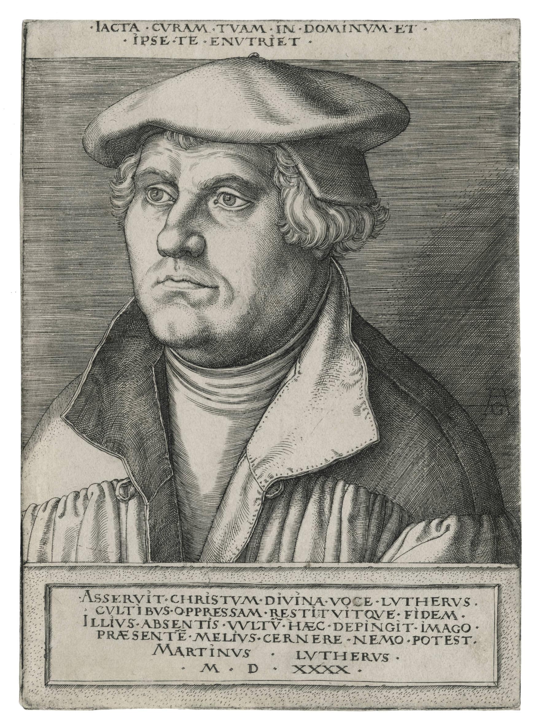 Portrait of Martin Luther