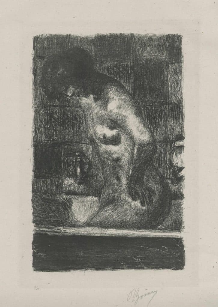 Bonnard – Femme debout dans sa baignoire