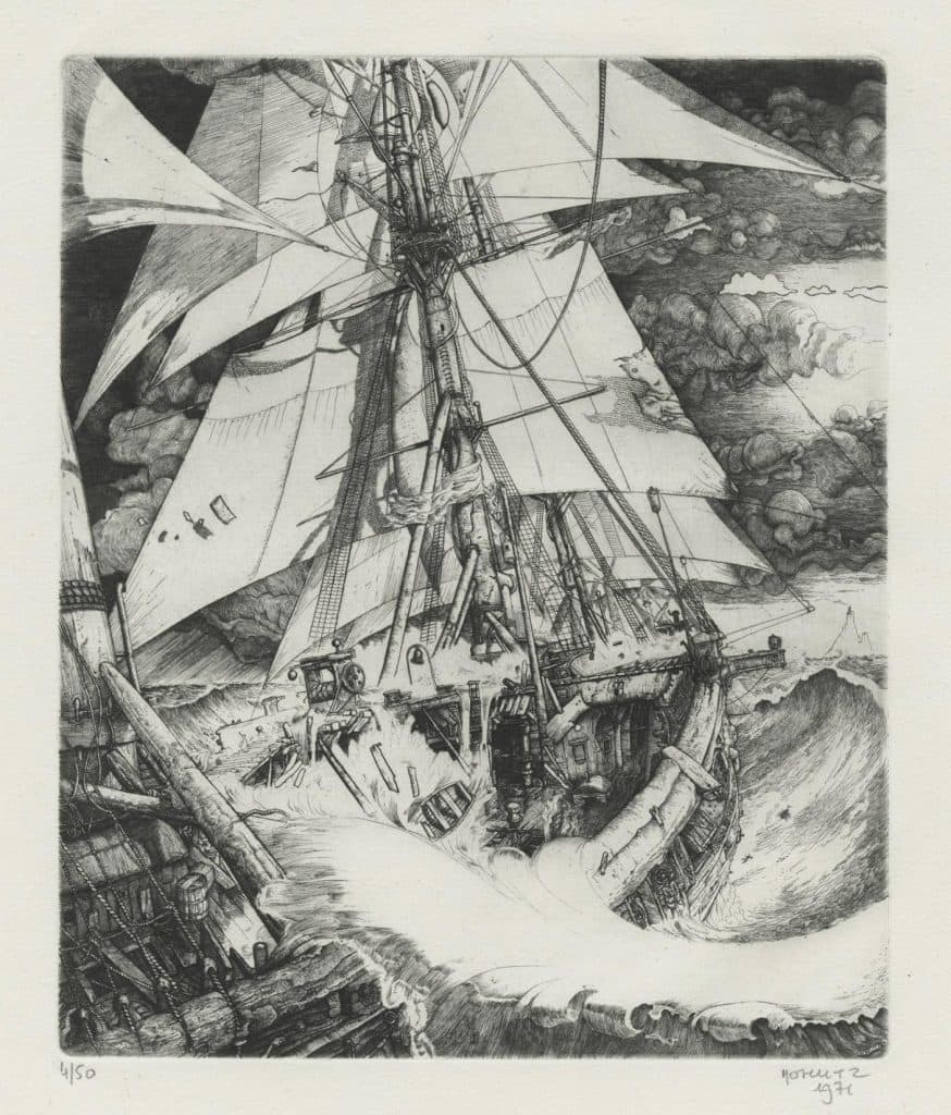 Mohlitz – Soulèvement soudain et puissant des eaux de mer