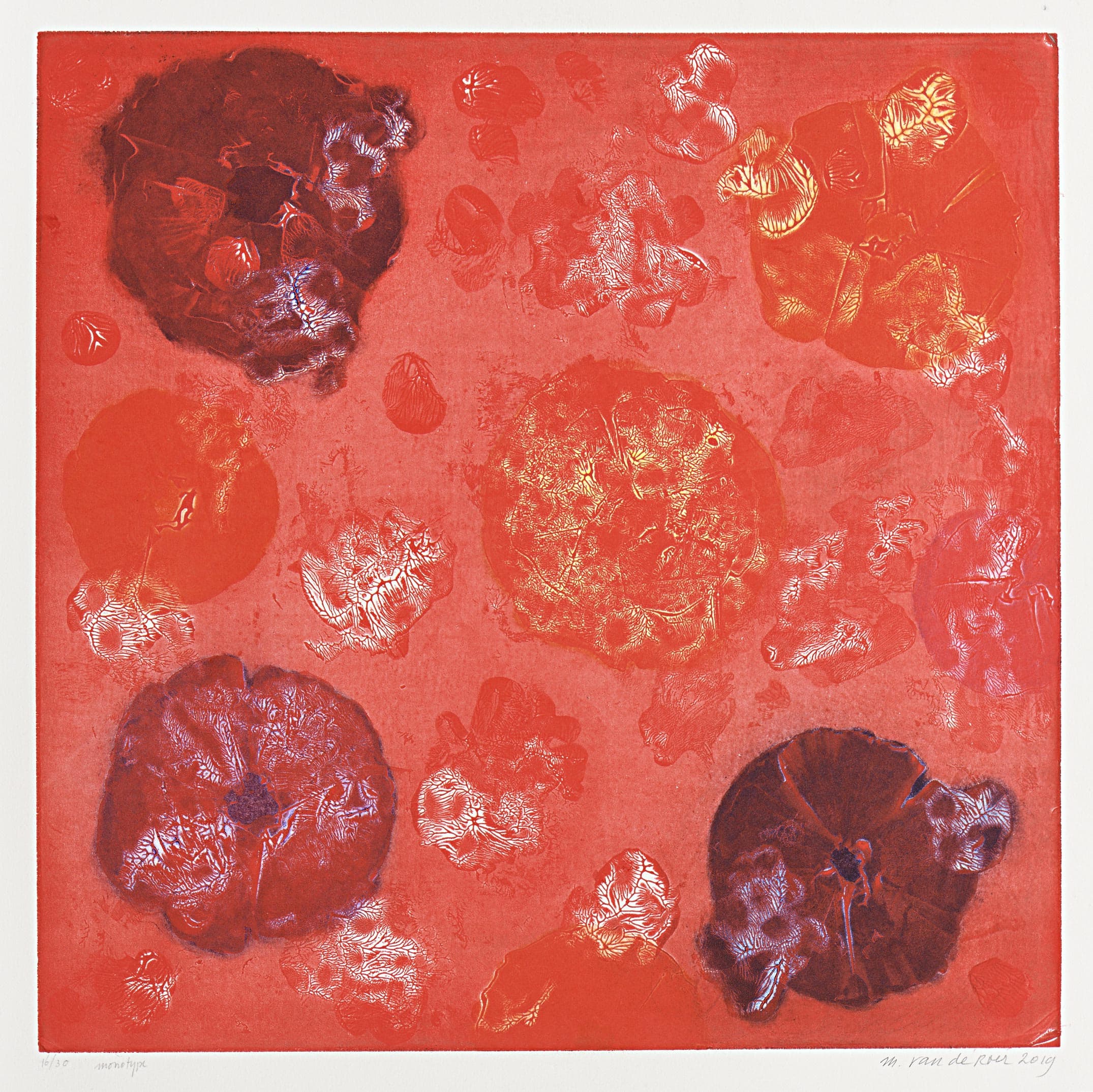 Sans titre (composition en rouge)