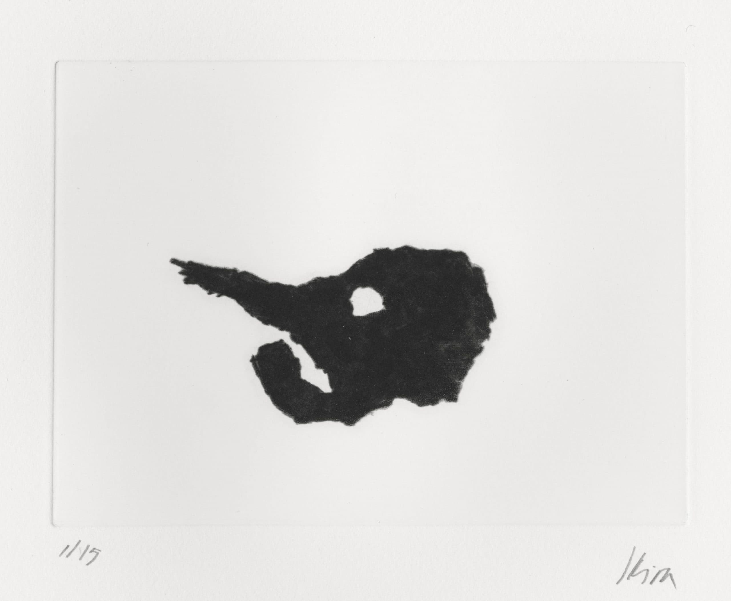 Untitled (Pinocchio IX, head, open mouth)