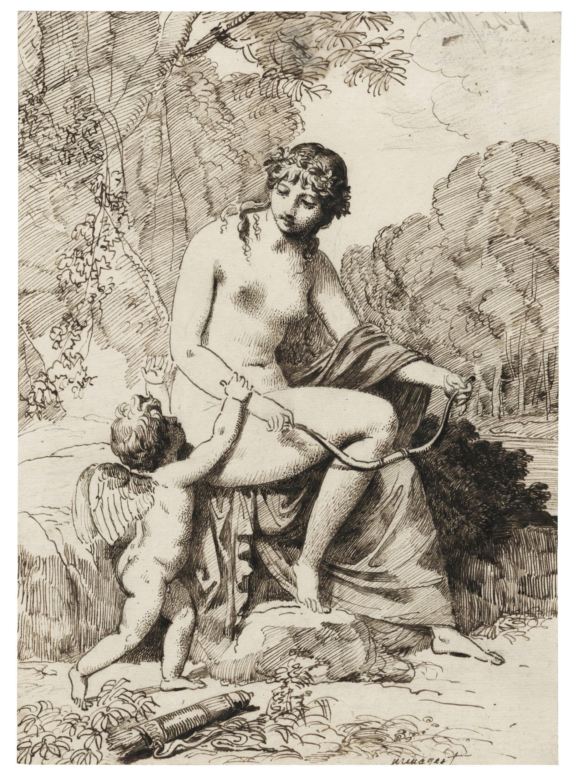 Vénus désarmant l'Amour